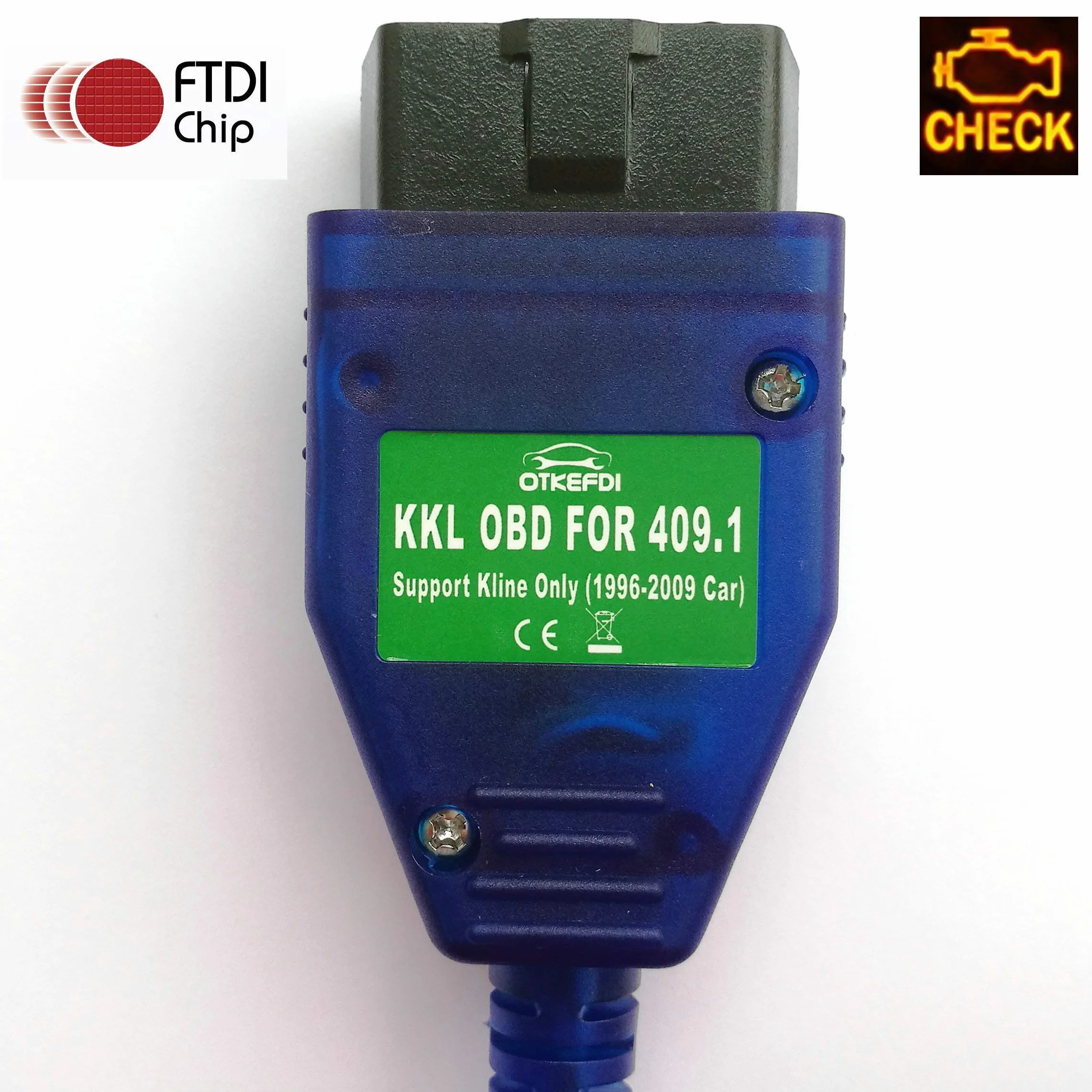 KKL 409.1 OBD Interface OBD2 Strumento diagnostico OBDII Scanner Cable