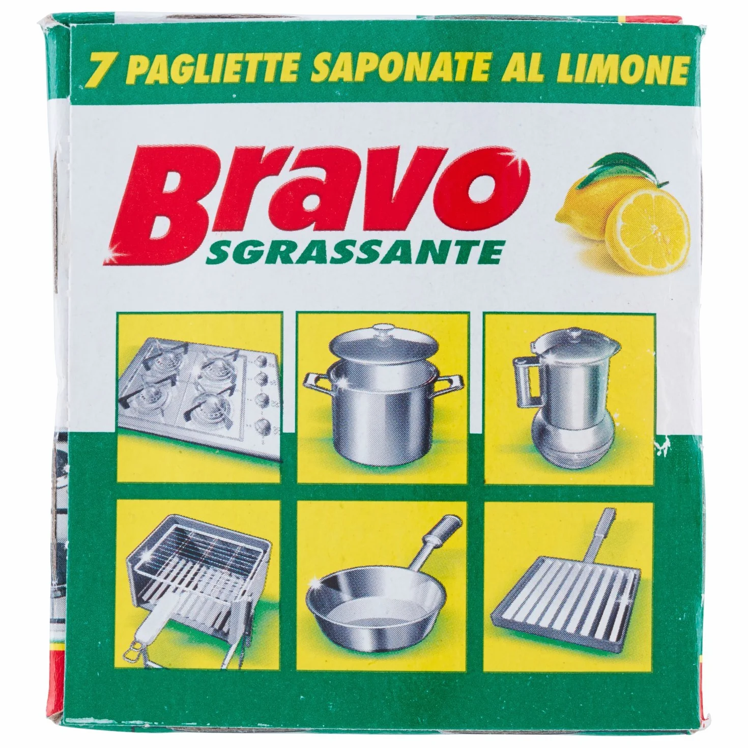 Pagliette Saponate Al Limone per Detergenti per la Cucina, 7 Pezzi