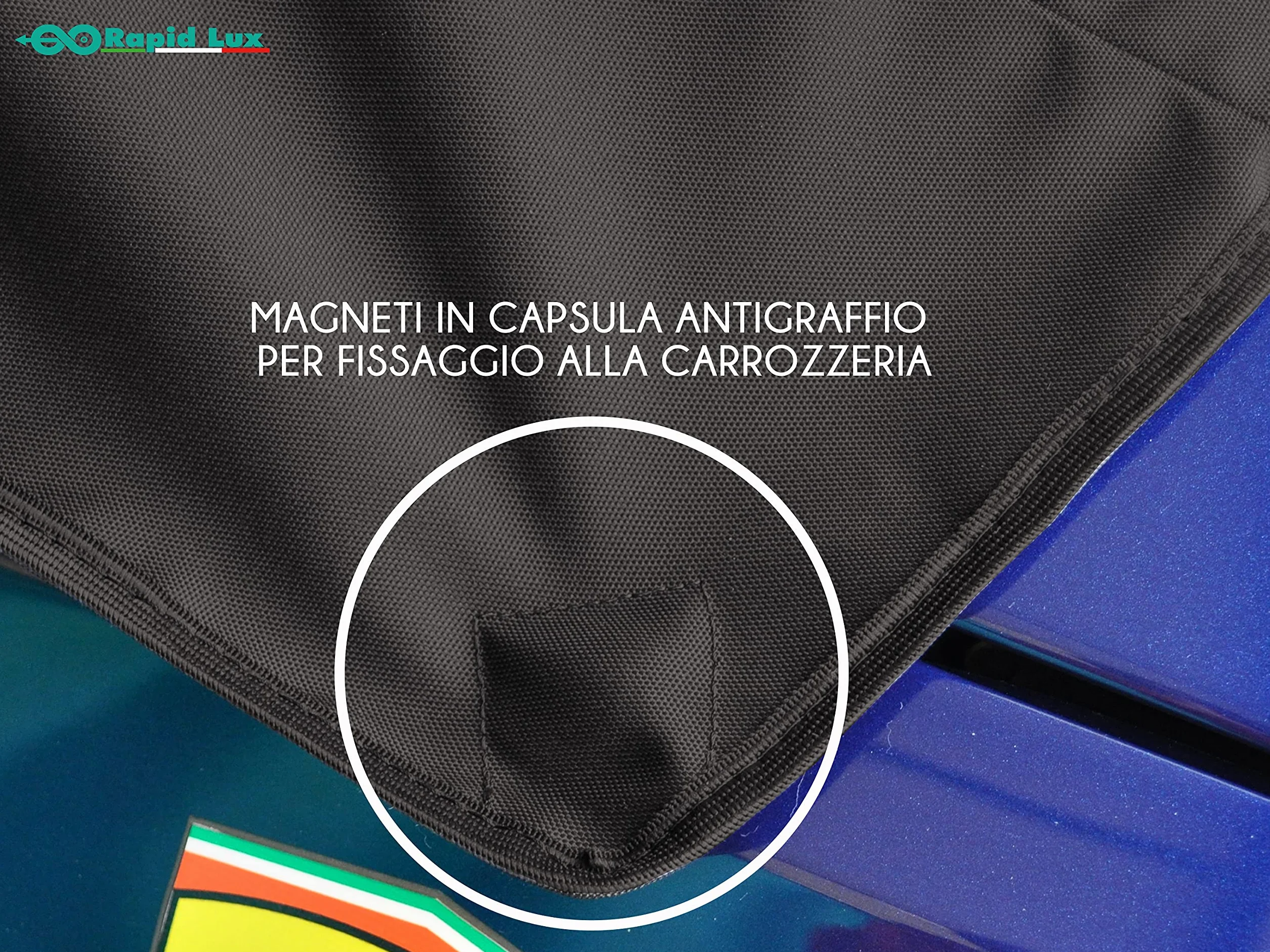 Copri Capote Impermeabile per Mercedes Classe C cabrio A205 2016 Protezione Pioggia UV Nero