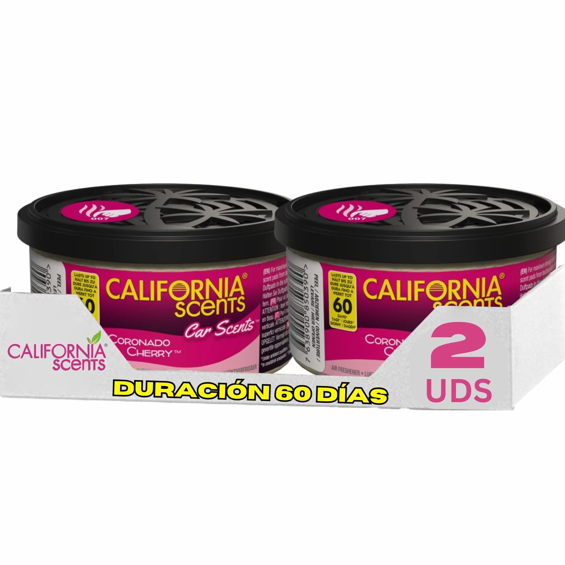 California Scents Profumatori per Auto Coronado Cherry 2 Pezzi