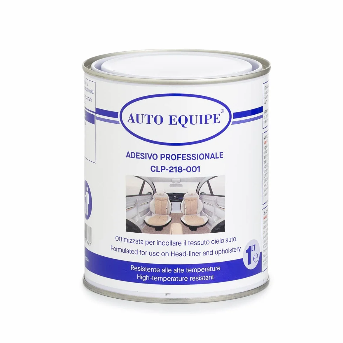 Kit Tessuto Cielo Auto bielastico antimpronta con Trama a Nido d'Ape + 2 Colla Resistente alle Alte Temperature. (3,00, Maggese)