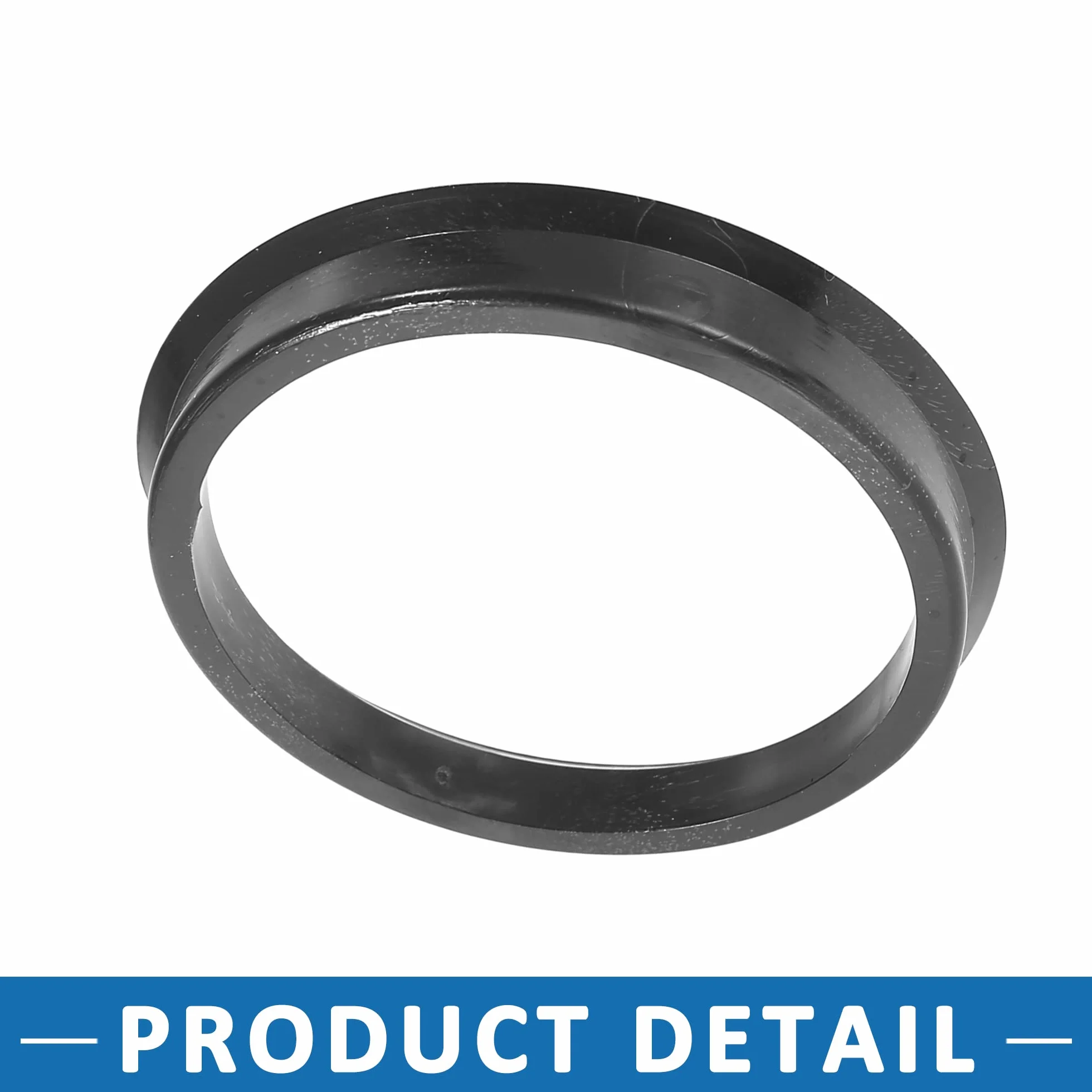 ABSOPRO Mozzo Centrale anellos 57,1 mm a 65,1 mm Plastica Nero Set di 4