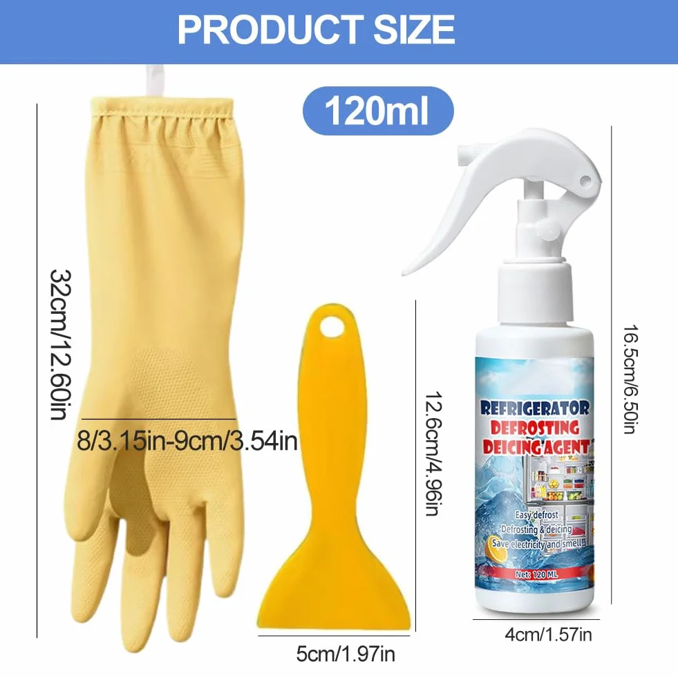 Detergente spray per frigorifero sbrinamento 120 ml