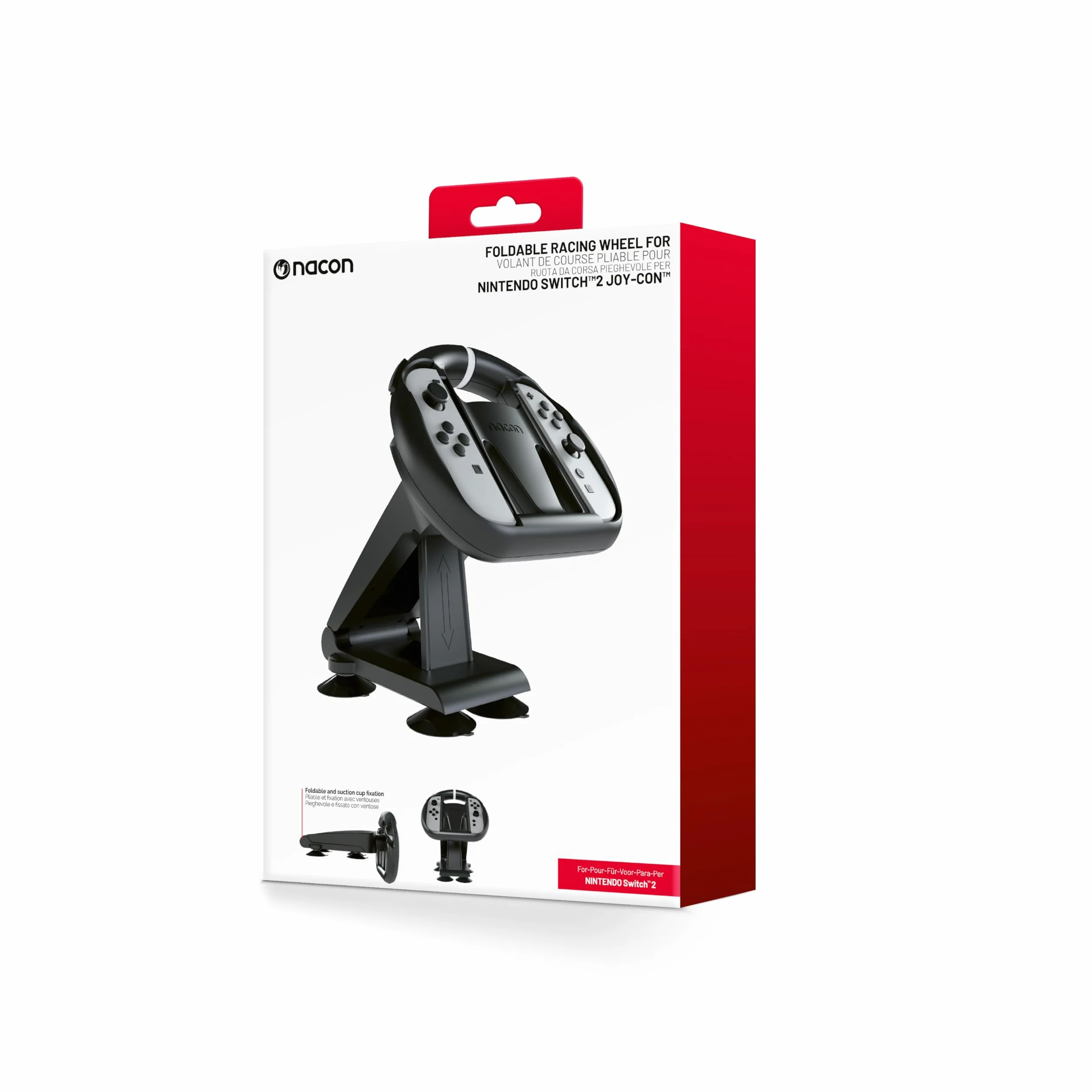 Nacon Foldable Racing Wheel Volante Simulatore Guida