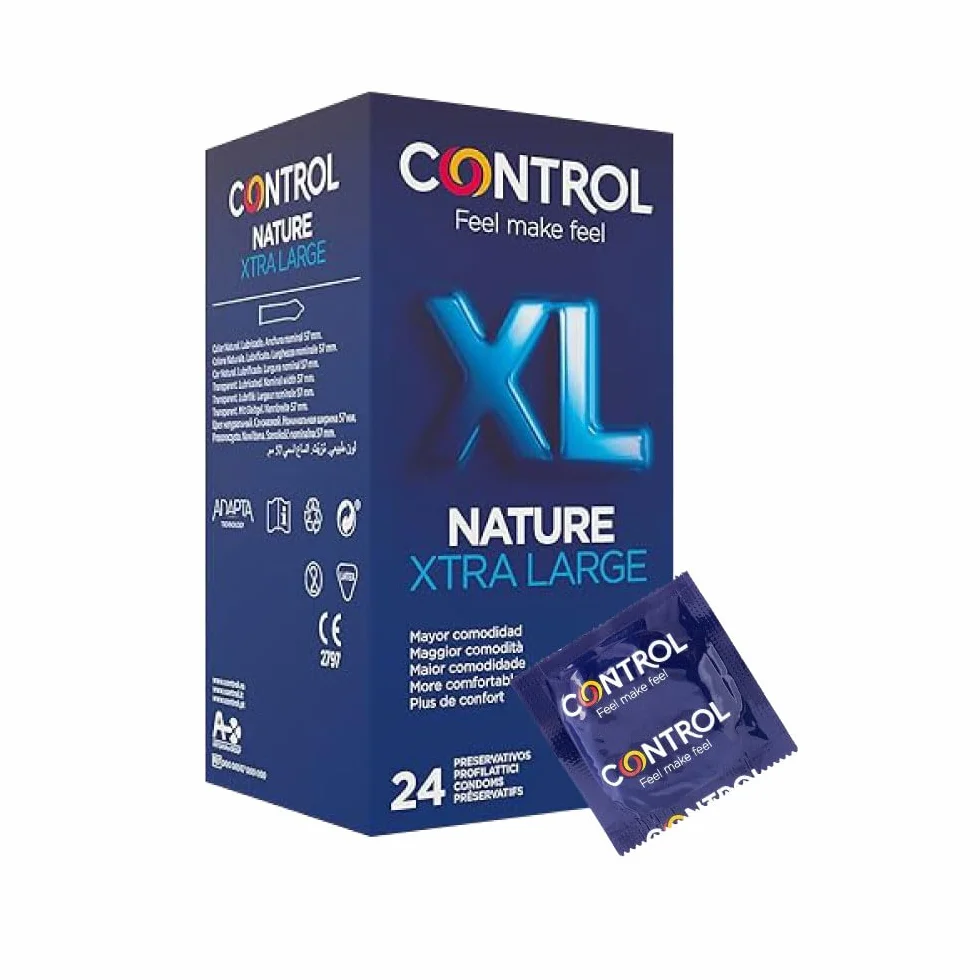 Control Nature Xl Preservativi Extra Large - 24 Profilattici