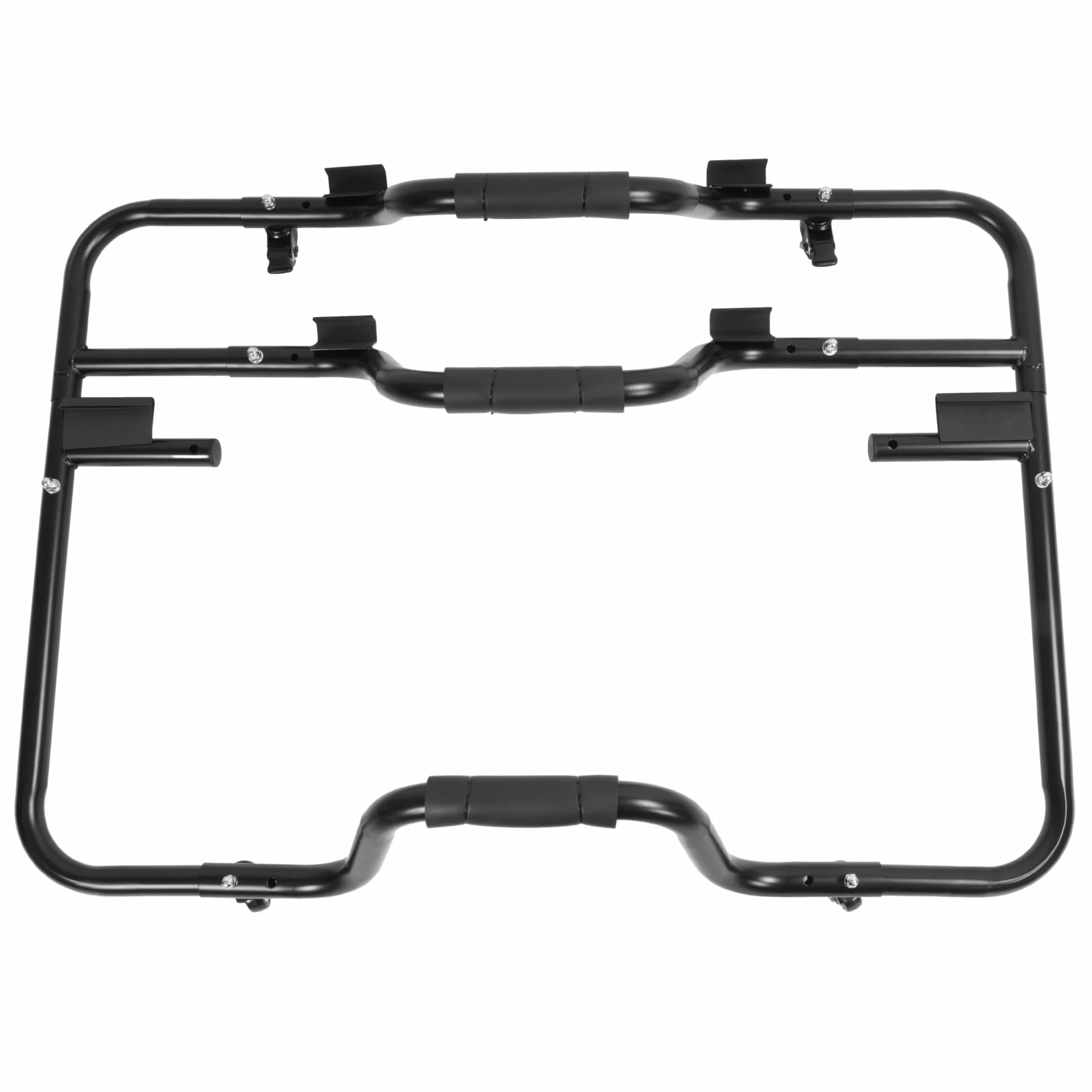 Rack di stoccaggio hardtop compatibile con Jeep Wrangler CJ-7/YJ/TJ/JK/JL 1976-2025 nero
