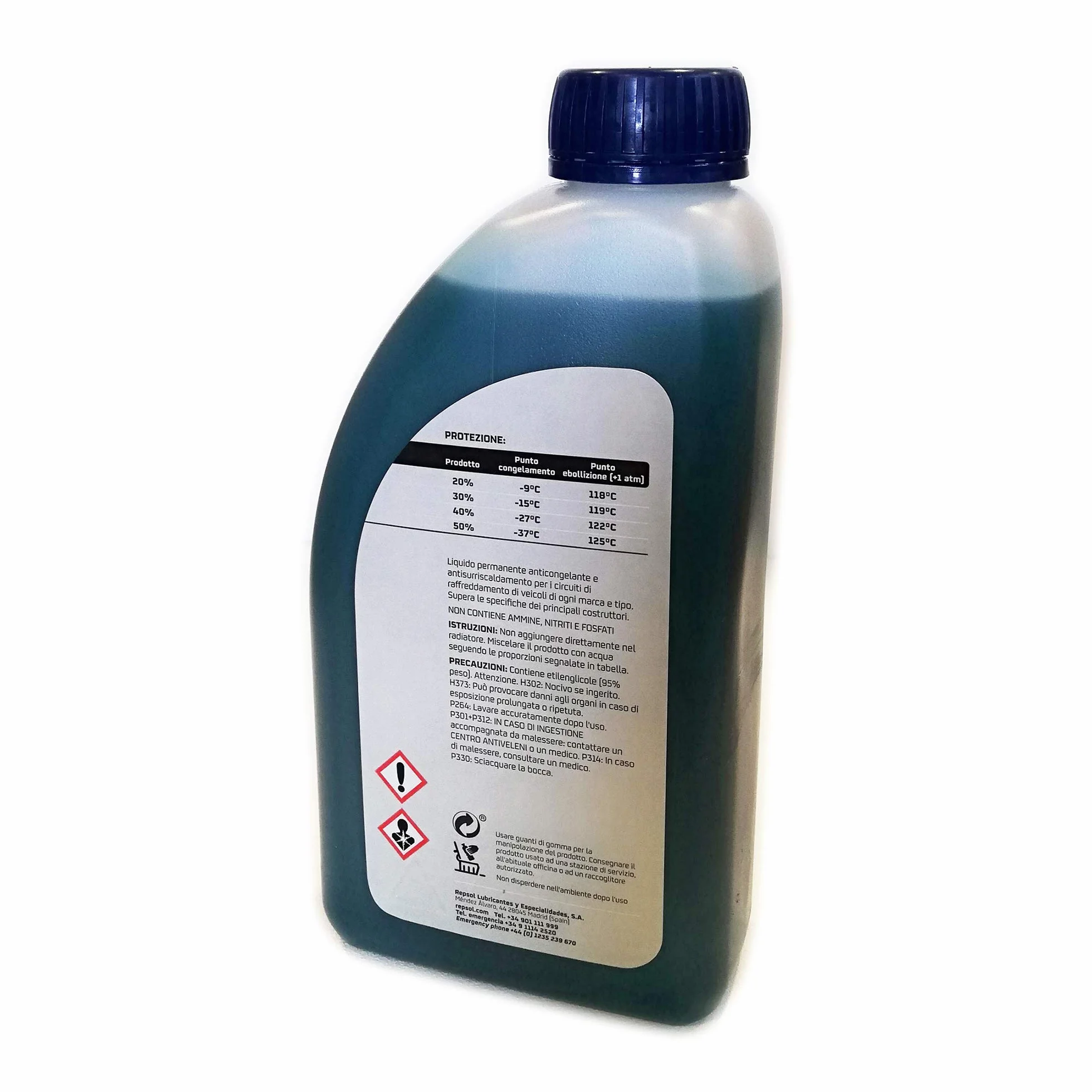 Repsol Liquido radiatore BLU concentrato