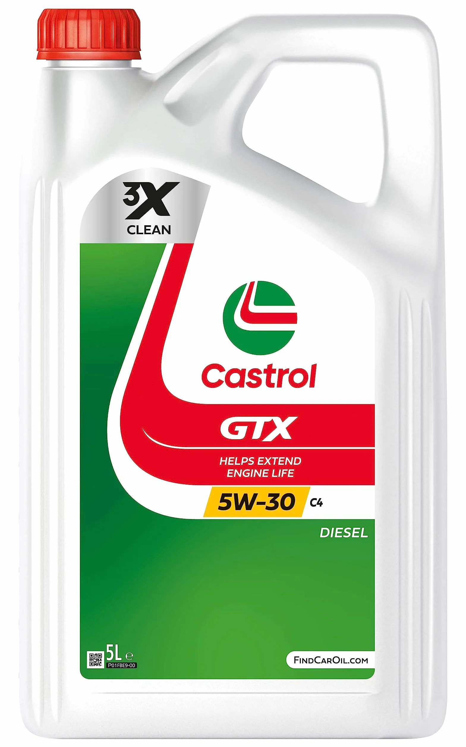 Castrol GTX 5W-30 C4 Olio Motore 5L