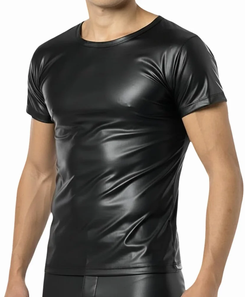 Maglia da uomo simile al lattice