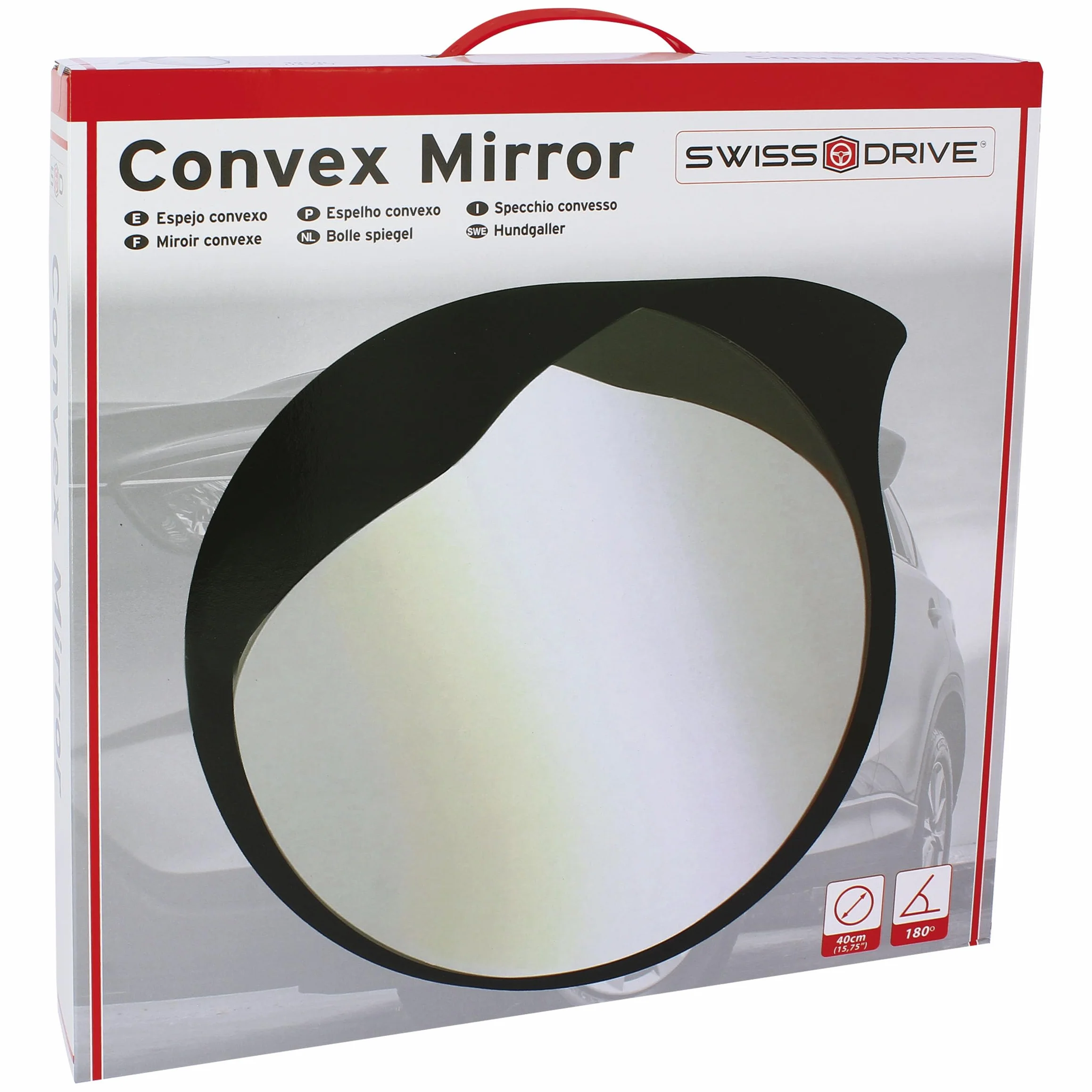 SUMEX PRKZESP Carplus Specchio Panoramico per Garage 40 Cm