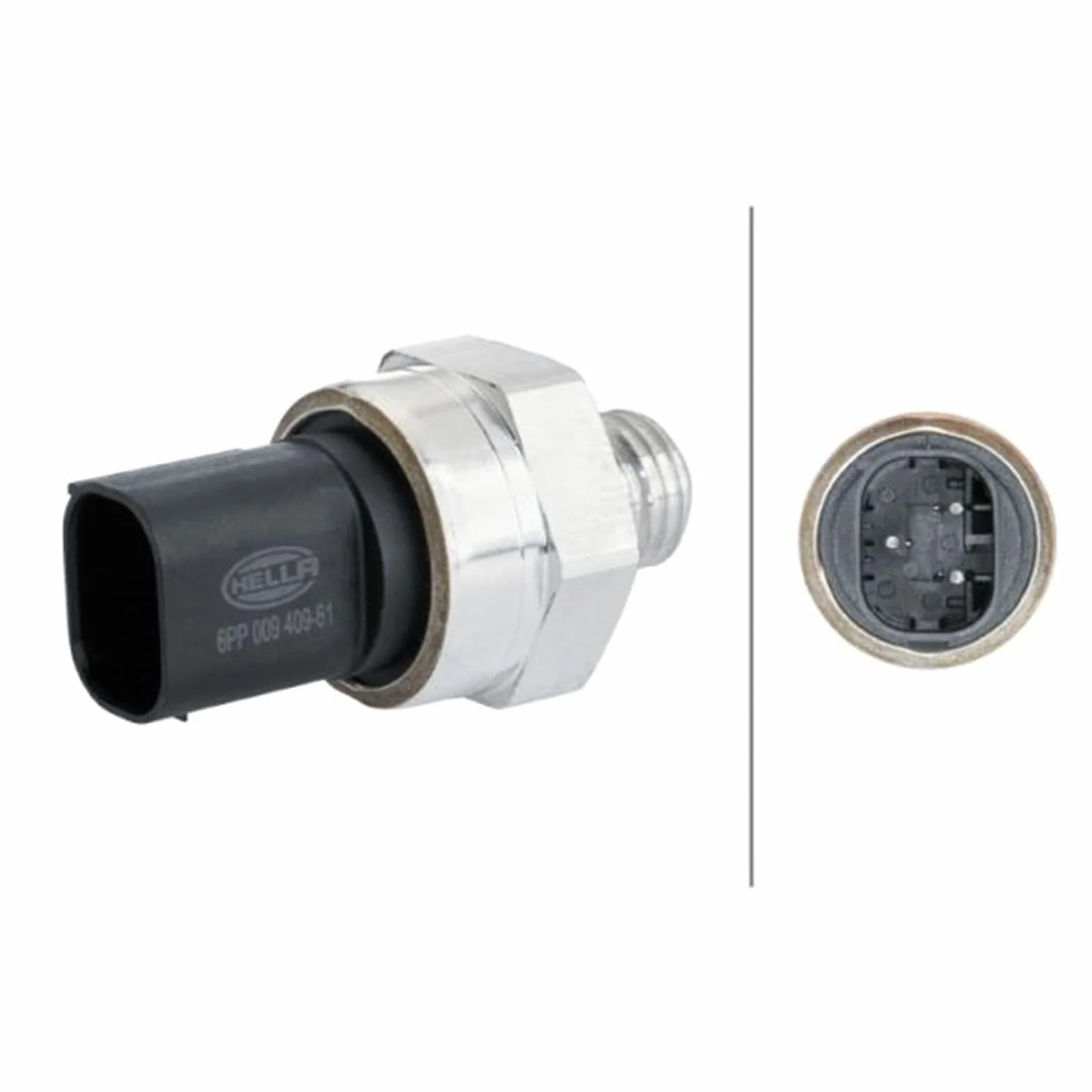 HELLA 6PP 009 409-611 Sensore Pressione gas scarico Raccordo a vite