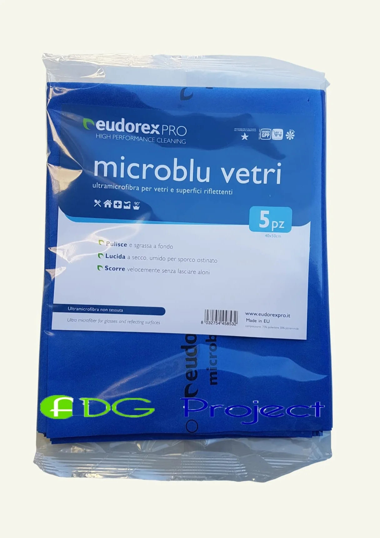 Microblu Vetri 5 pz. 40x53 cm
