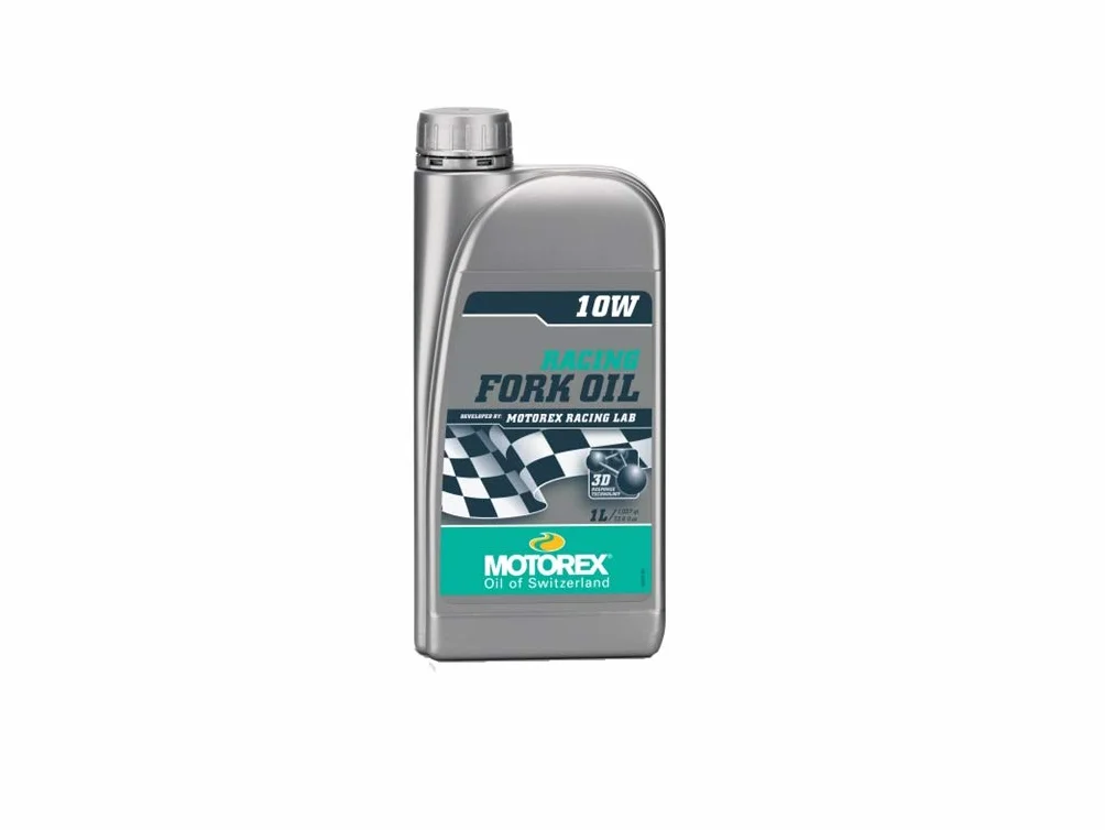 Motorex Racing Fork Oil - Olio per forcelle, 10 W, flacone da 1 litro