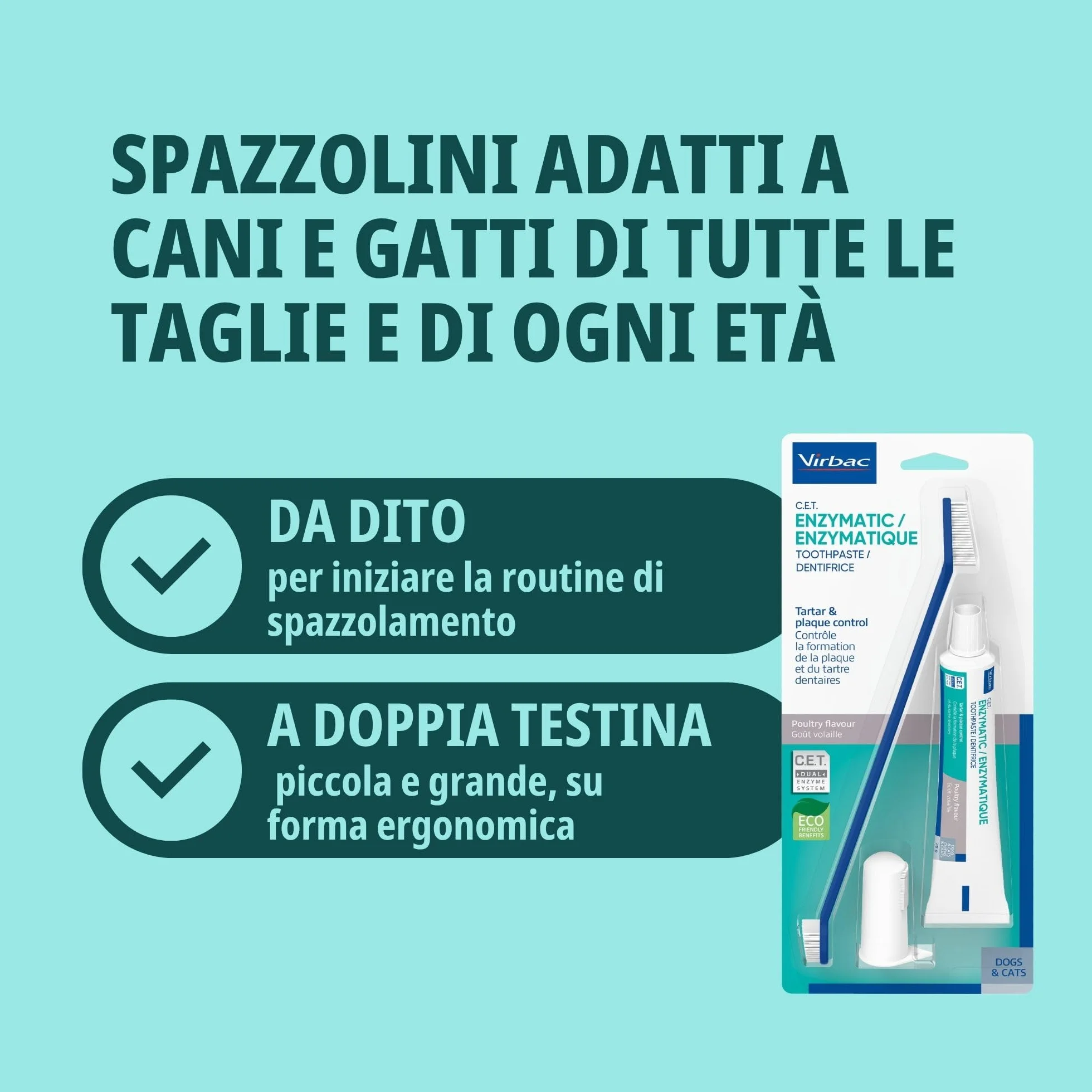 C.E.T. Dentifricio Enzimatico 70g Kit con Spazzolino