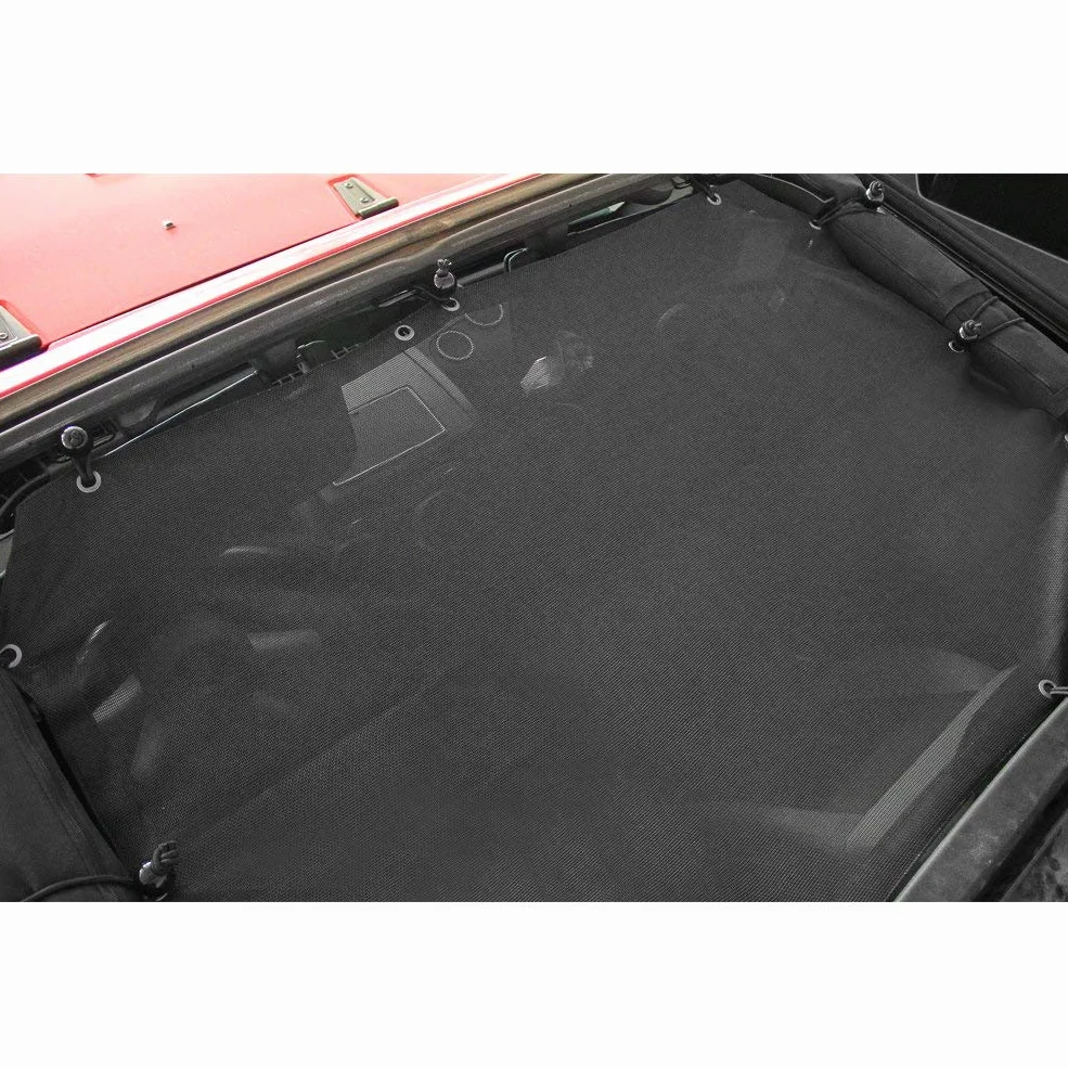 Parasole in Mesh Bikini Copertura Superiore Rete di Protezione UV per Wrangler Unlimited JK JKU 2007-2017