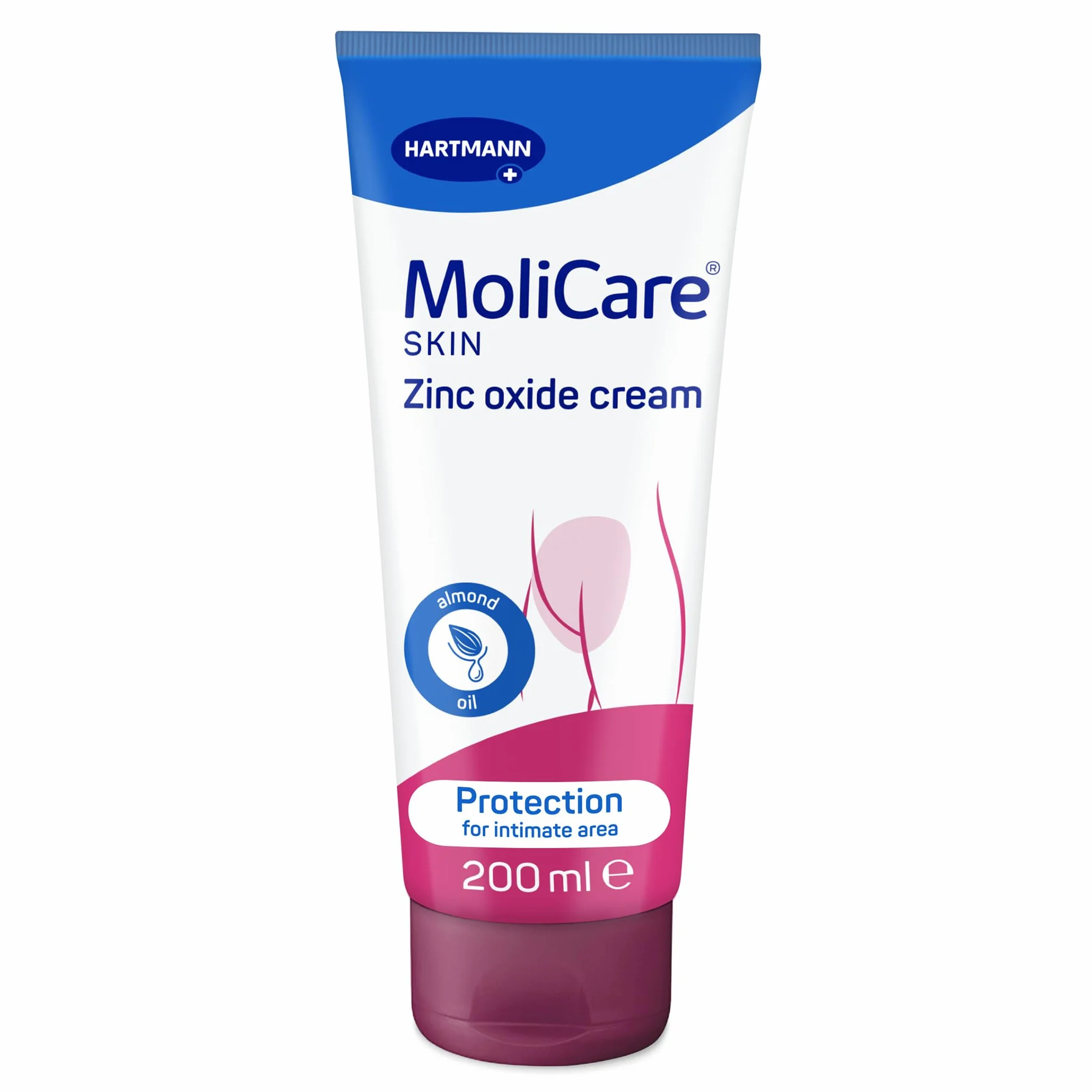 Crema MoliCare Skin con ossido di zinco 200 ml per pelle sensibile e zone irritate