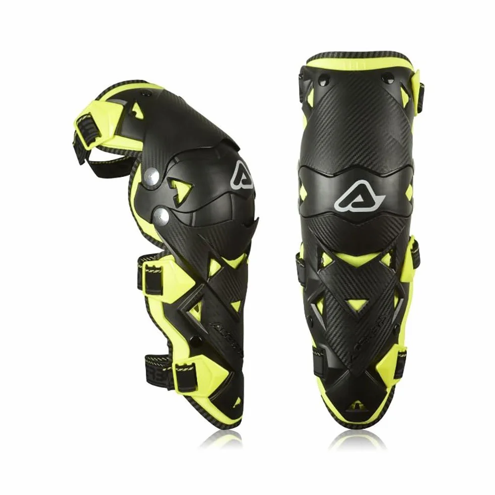 Acerbis Impact Evo 3.0 Protettori per ginocchiere (Black/Yellow)
