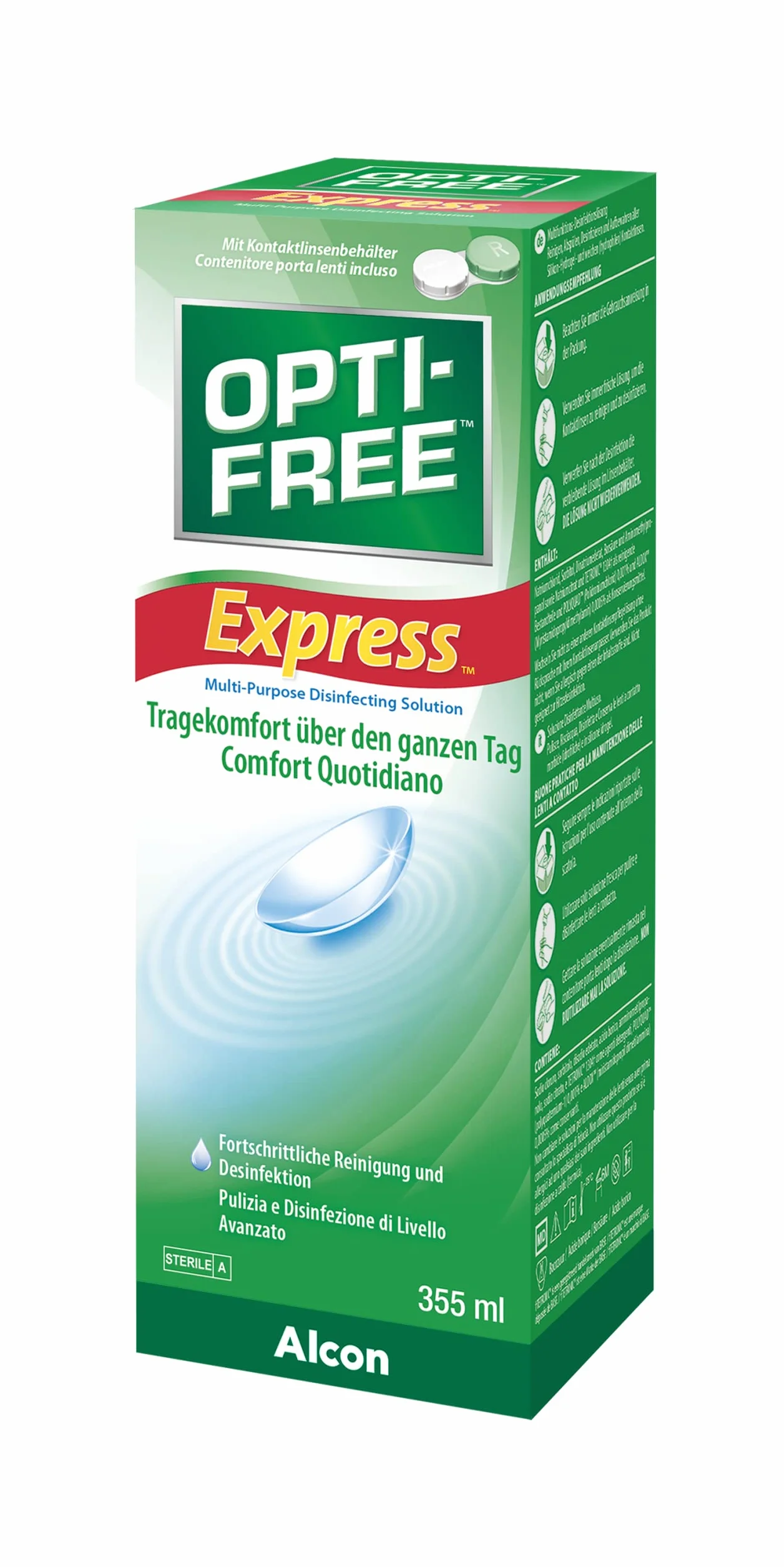 Opti-Free Express Soluzione per lenti a contatto 355 ml