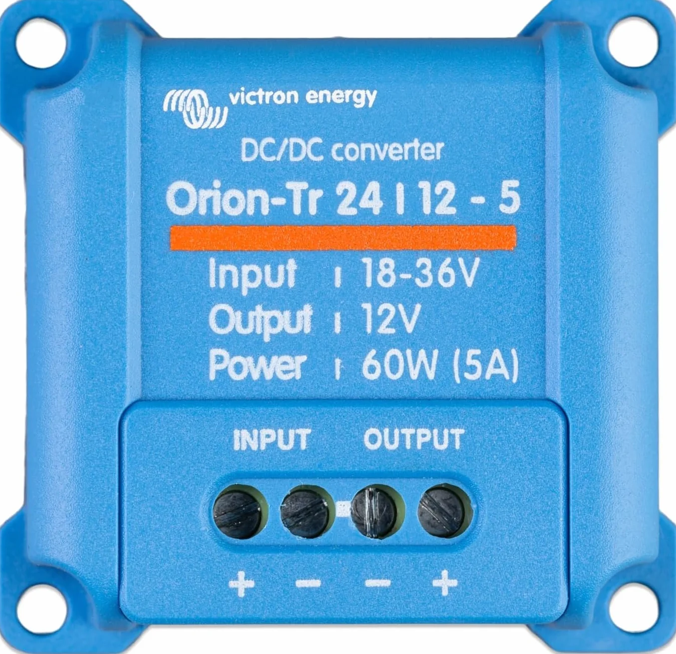 Victron Energy Orion-Tr IP43 24/12-Volt 5 amp 60-Watt Convertitore DC/DC, Non isolato