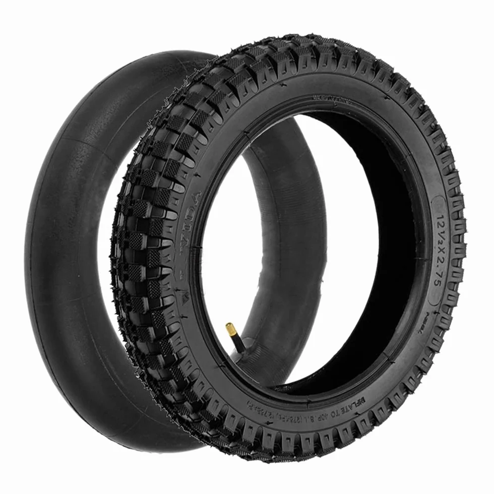 Pneumatici 1/2 x 2,75 + per Moto 49 Cc Mini Sporchi MX350 MX400 Scooter Resistenti all'Usura