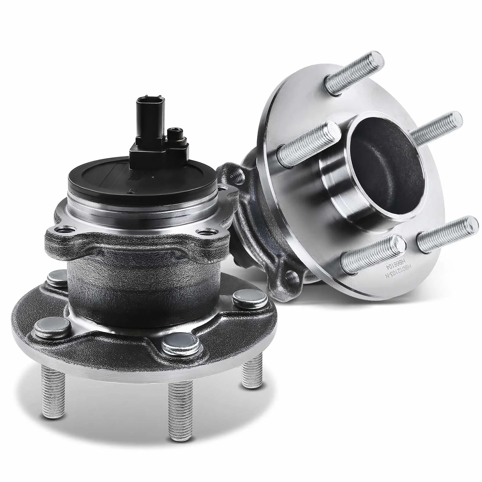 Frankberg 2 x mozzo ruota per asse posteriore C30 533 S40 II 544 V50 545 MW con ABS 2003-2012 30736885