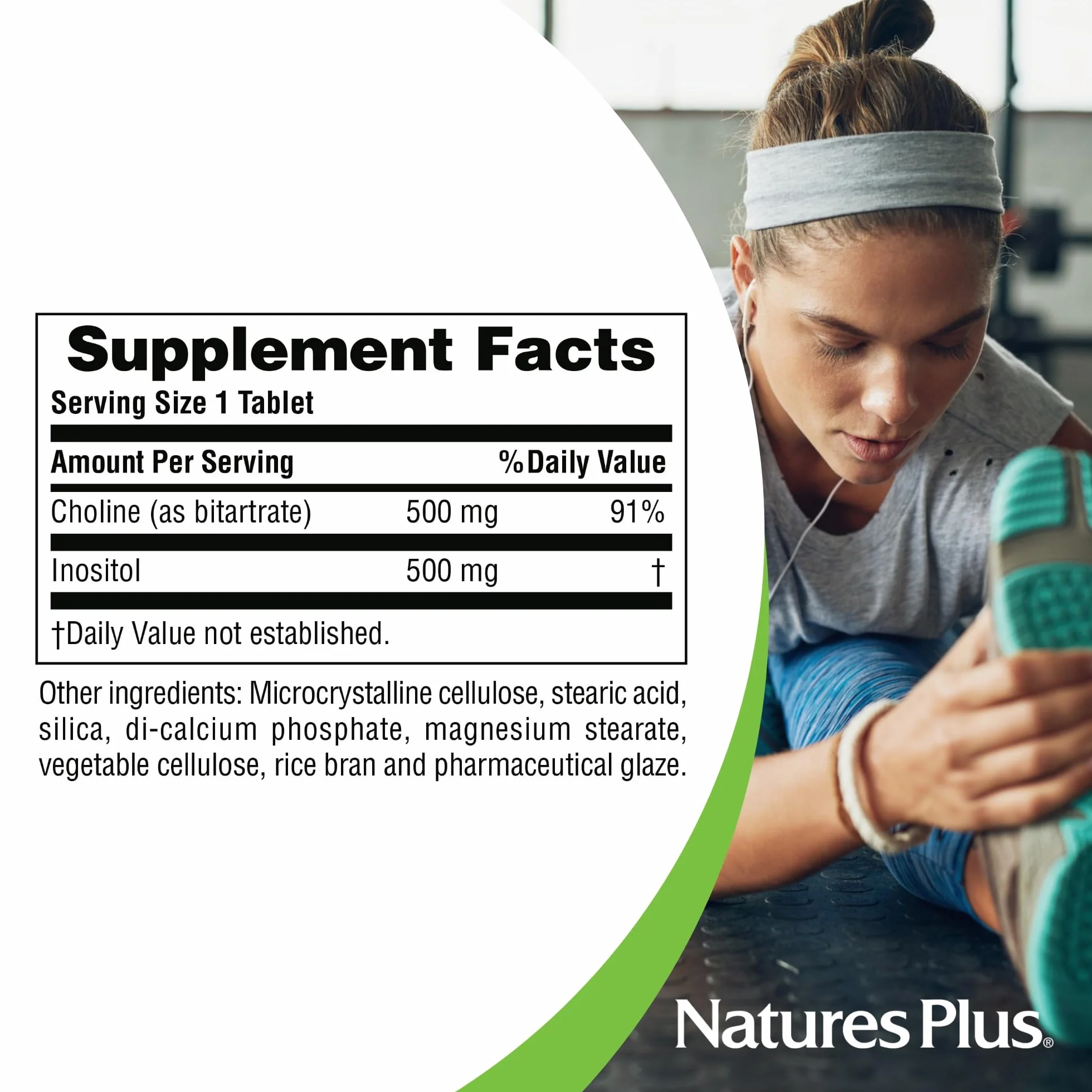 COLINA INOSITOL 500mg 60 compresse integratore alimentare