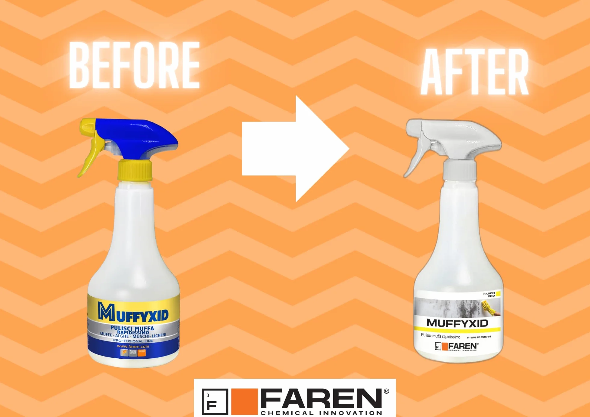 Faren Rimuovi Muffa Antimuffa Pulitore Muffa Azione Rapida Igienizzante 500ml (2)