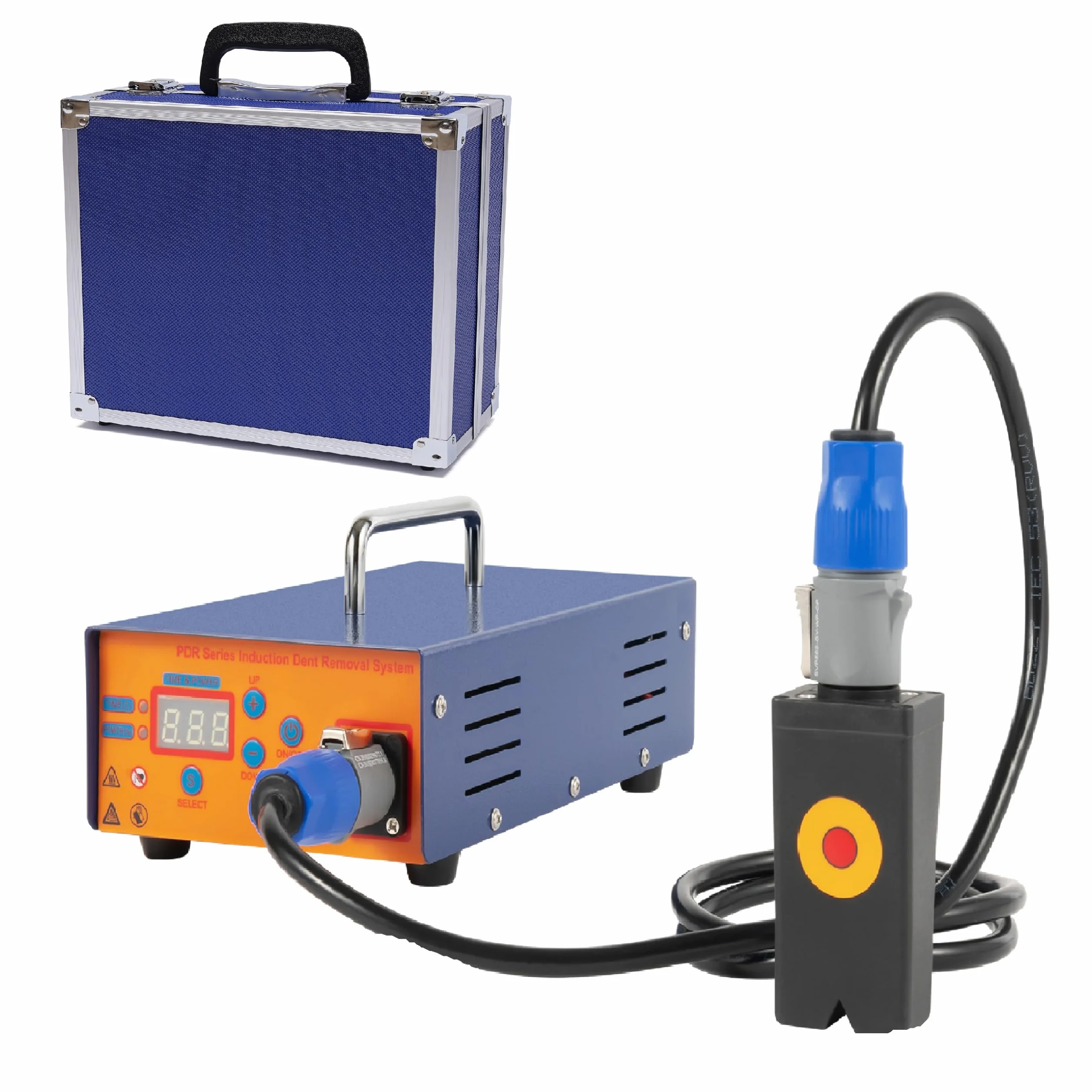 Dispositivo di Riscaldamento a Induzione per Riparazione di Ammaccature Auto PDR Riscaldamento a Induzione 1380W Hot Box Strumento di Riparazione per Ammaccature Senza Vernice Auto Strumento di