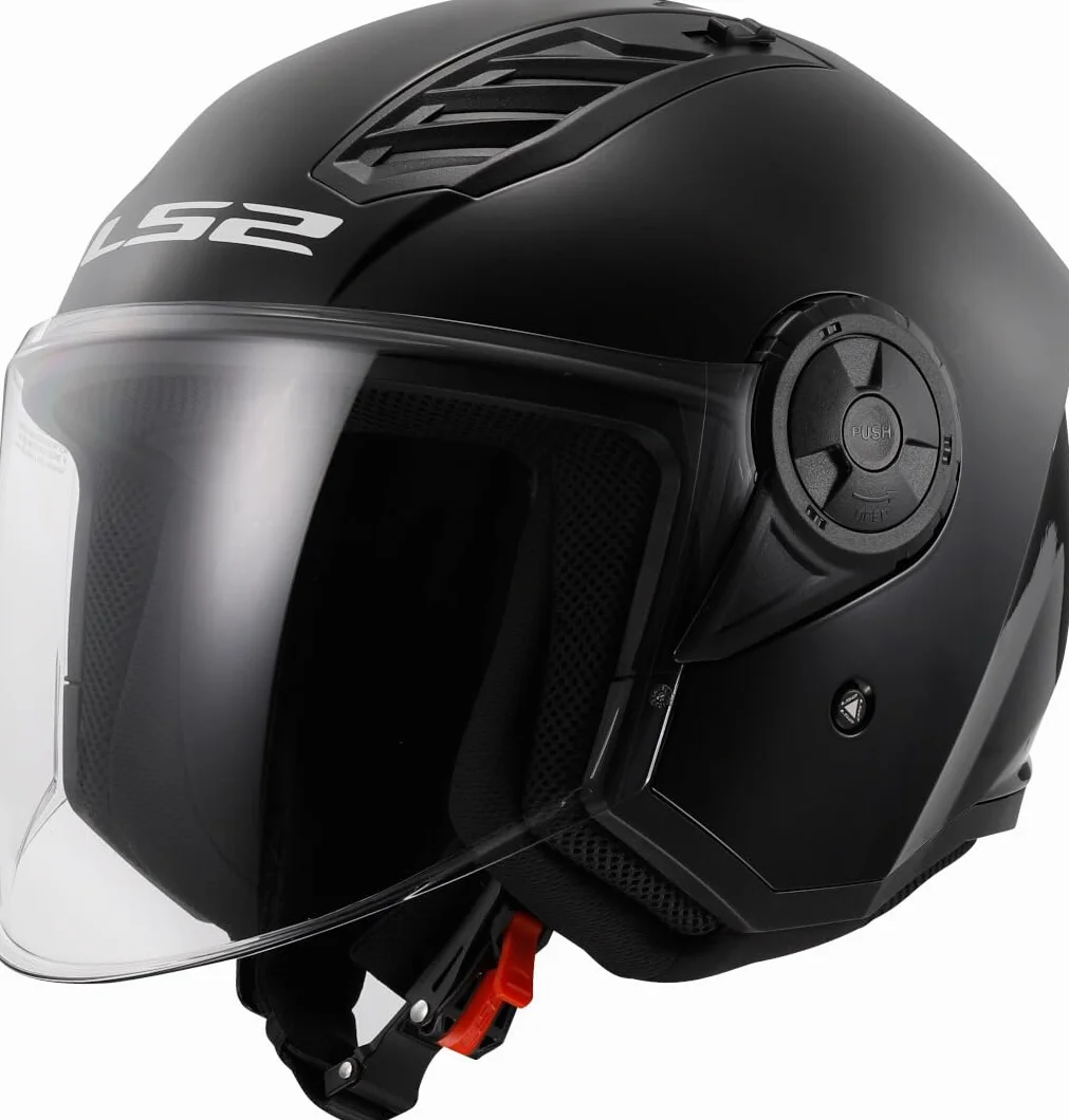 LS2 Open Faced Motorcycle Helmet Airflow II ECE 22.06