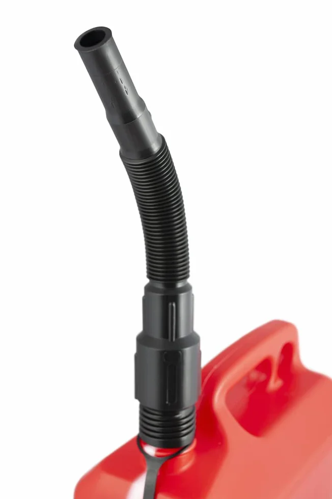 Verdelook Tanica Plastica Rossa Carburante 10 Litri Boccaglio