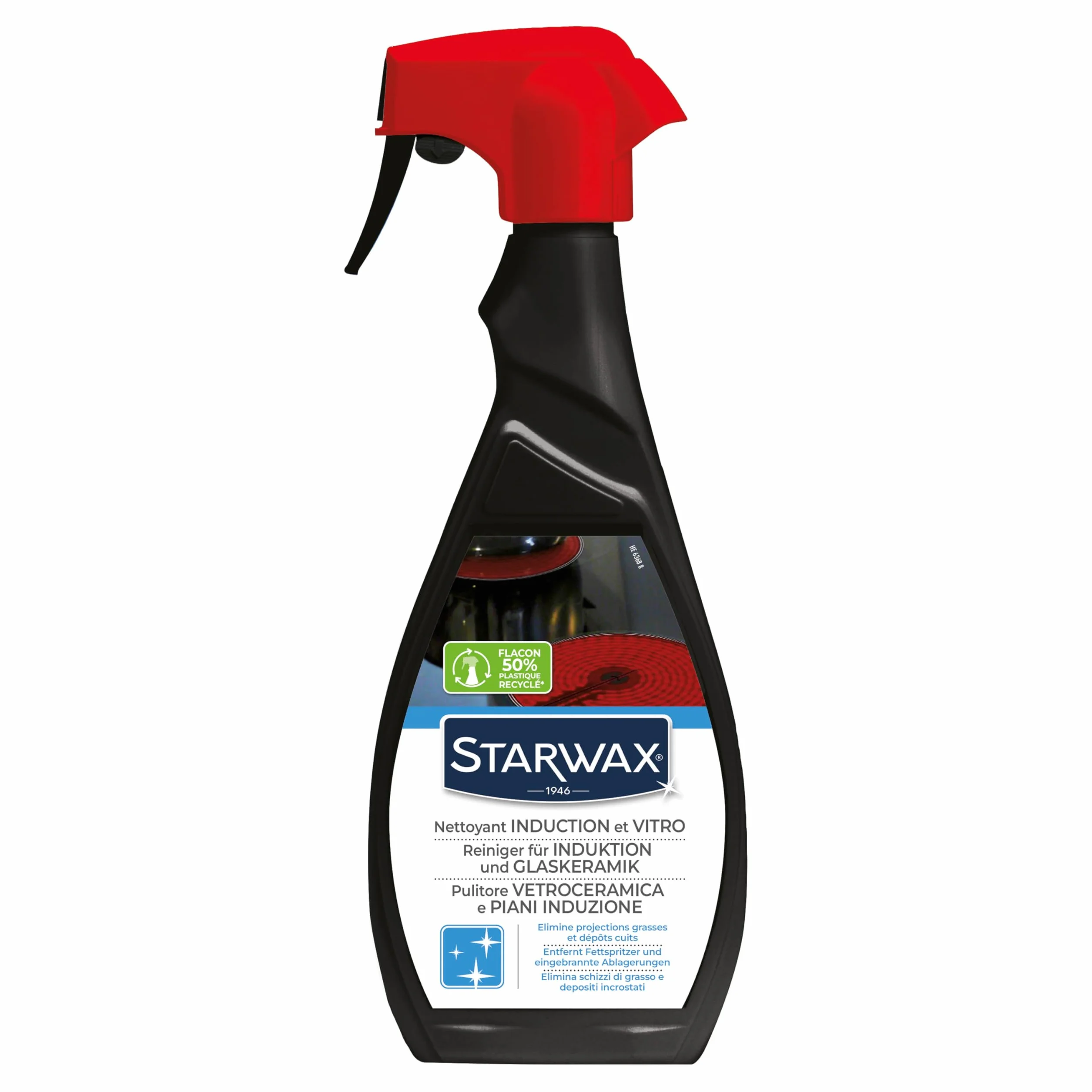 STARWAX Pulitore vetroceramica e piani induzione 500ml