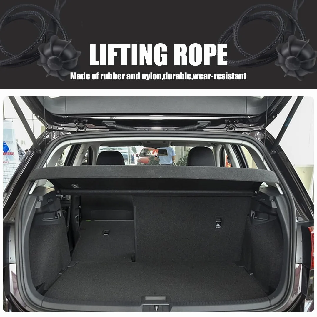 Accessori Auto Tuning Corda Per Baule Auto Cappelliera Posteriore Scaffale String Tenere Cinghia Universali 2 Pezzi