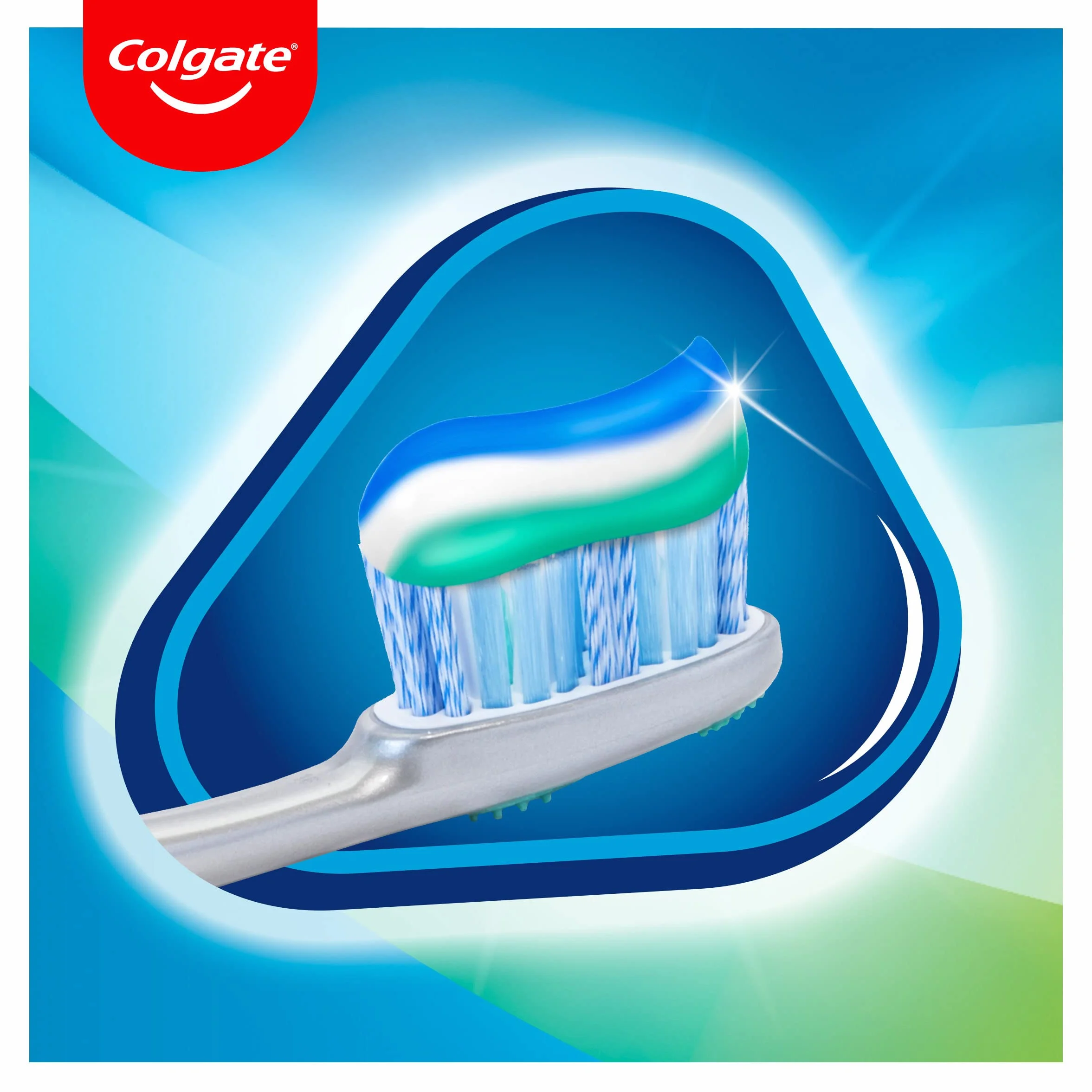 Colgate Triple Action Dentifricio Original Mint 2 x 75 ml