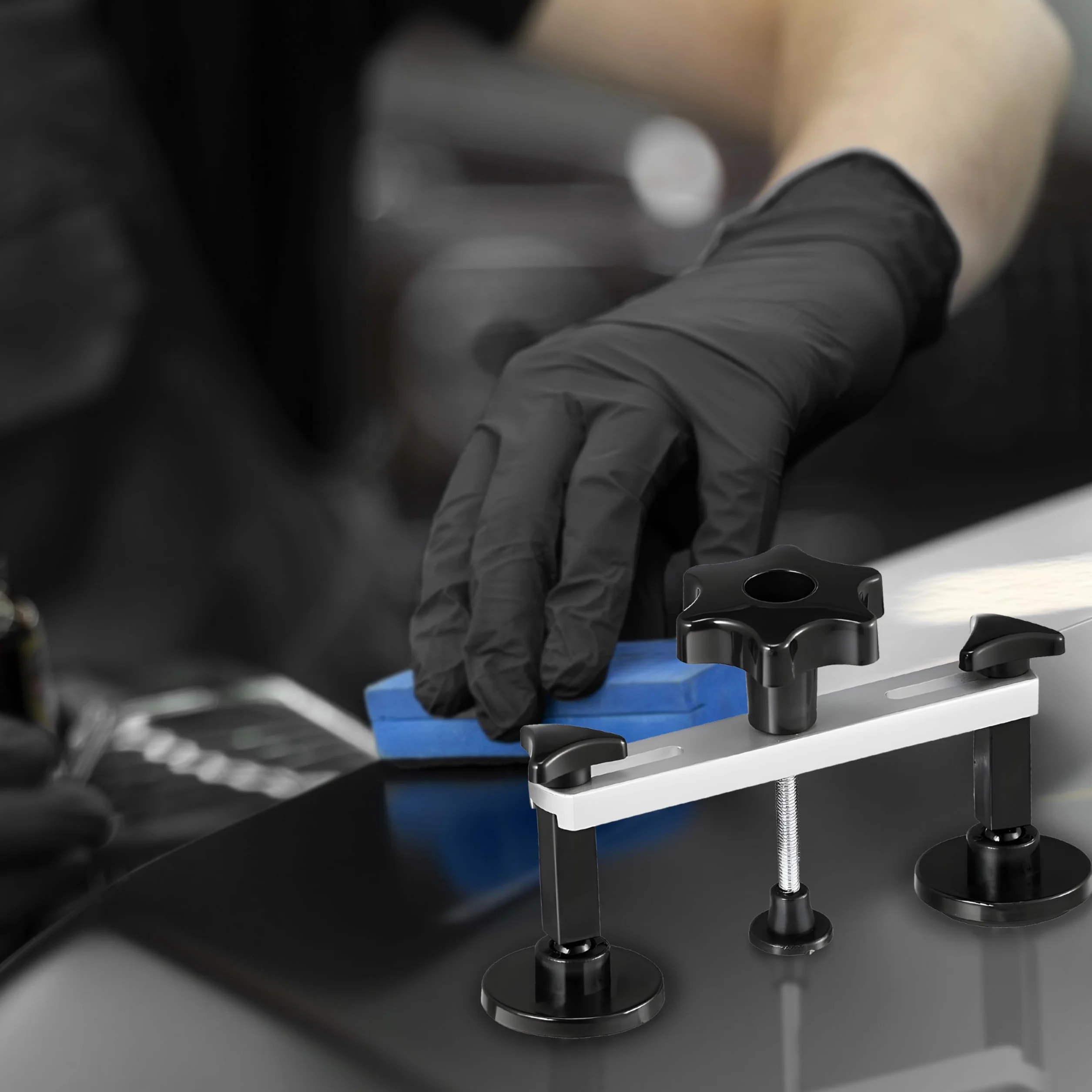 Retoo Tirabolli per carrozzeria Auto Kit 7 Pezzi Estrattore Ammaccature
