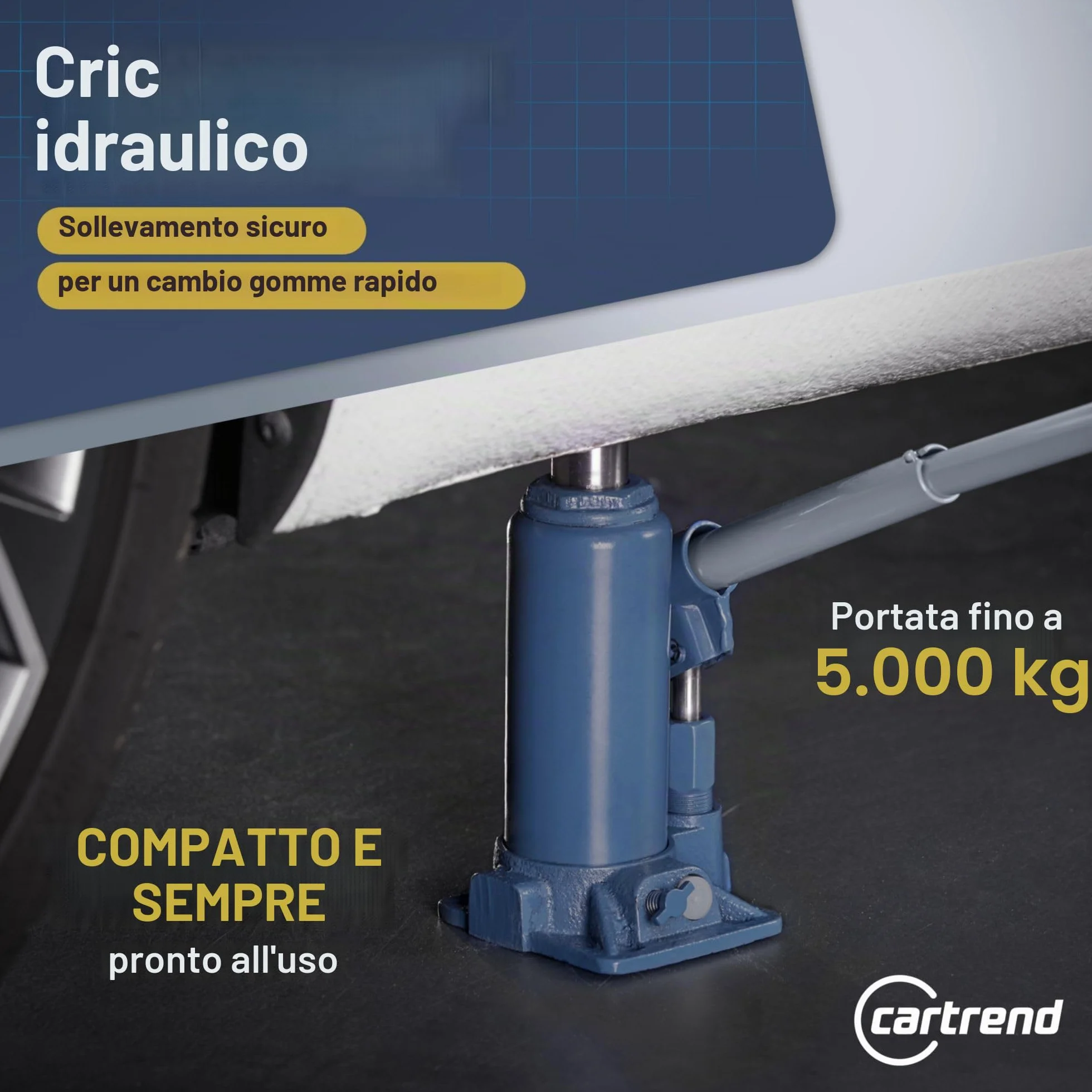 CARTREND Martinetto idraulico 10007