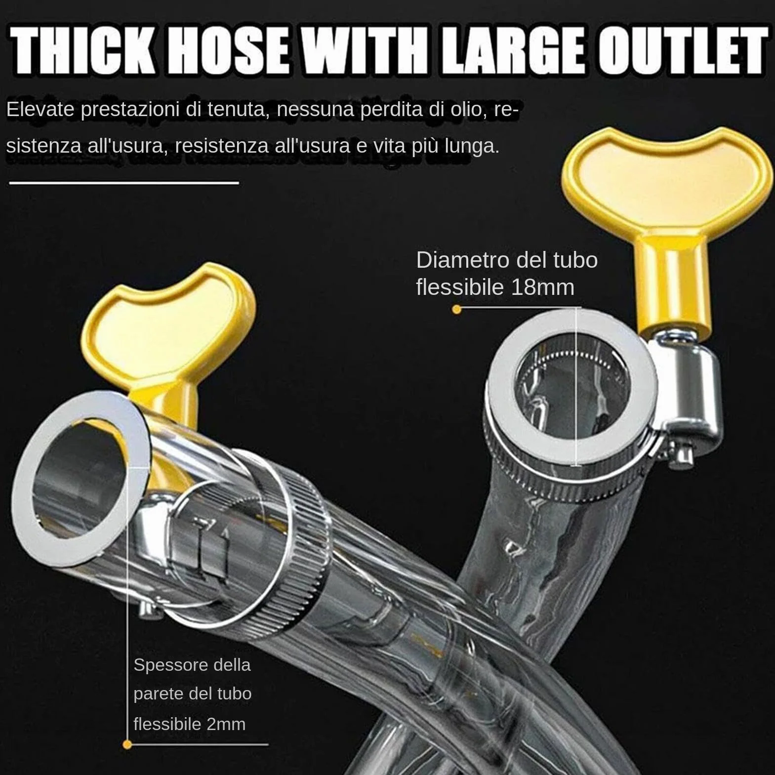 Pompa di aspirazione manuale per liquidi - Pompa manuale a ventosa per liquidi, design portatile con tubo a sifone | Attrezzatura da lavoro da giardino, irrigazione, compatibile con tosaerba, strument