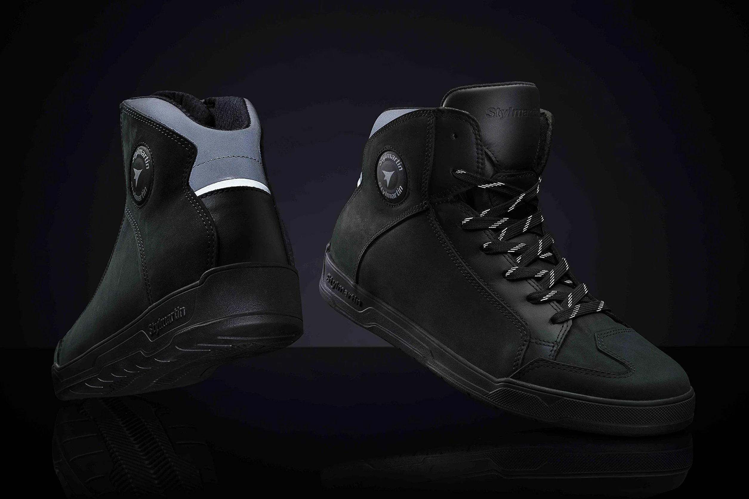 Stylmartin Matt scarpe da moto impermeabili, nero, 43
