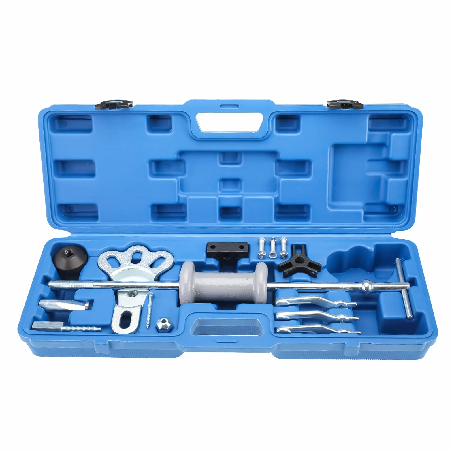 BOOMSTART Scorrevole Martello Dent Mozzo Estrattore Kit 16 Pezzi 2/3 Mascella Esterna Interna Auto Camion