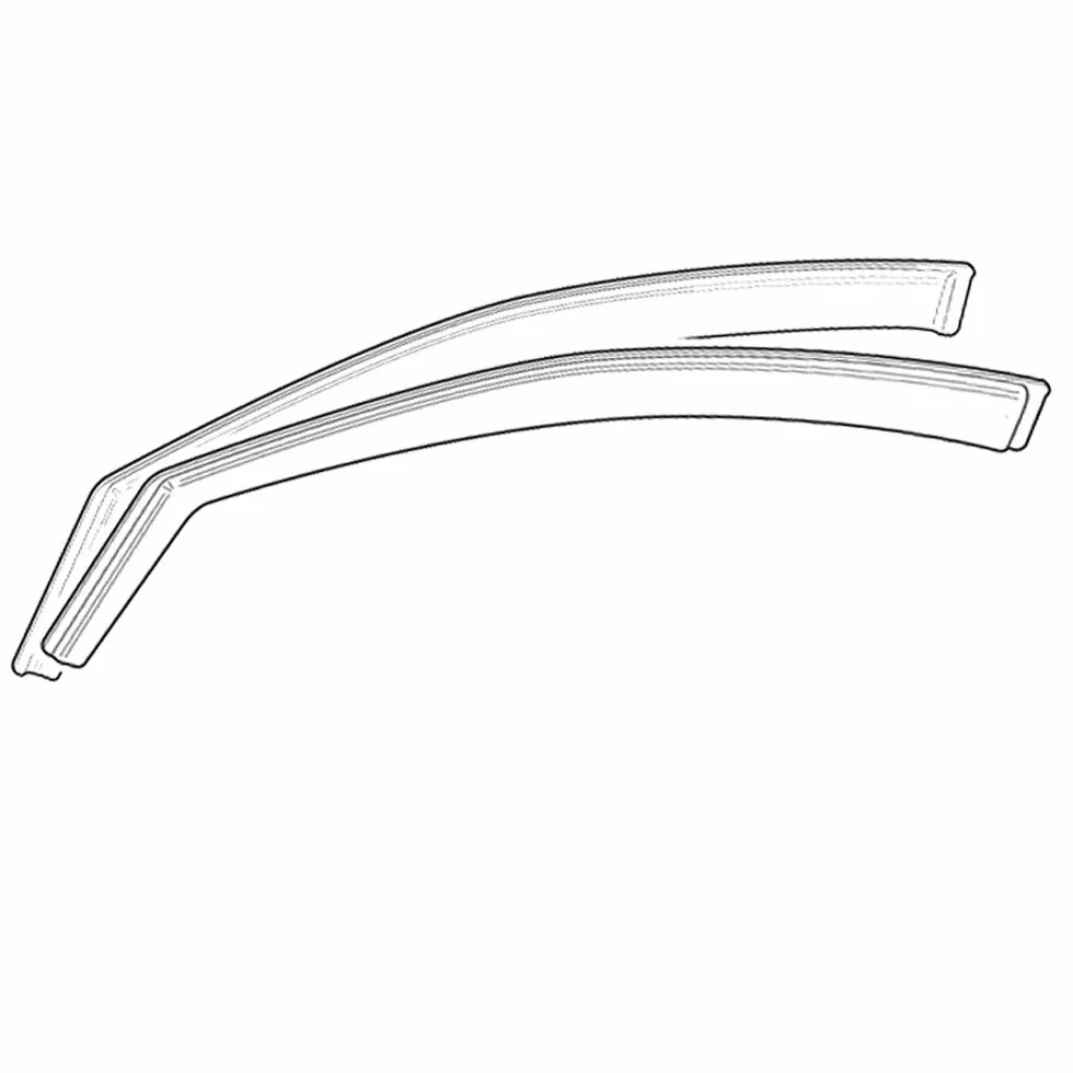 YPSILON ANTIVENTO 3 PORTE FUME COPPIA ANTERIORE 2003-2011
