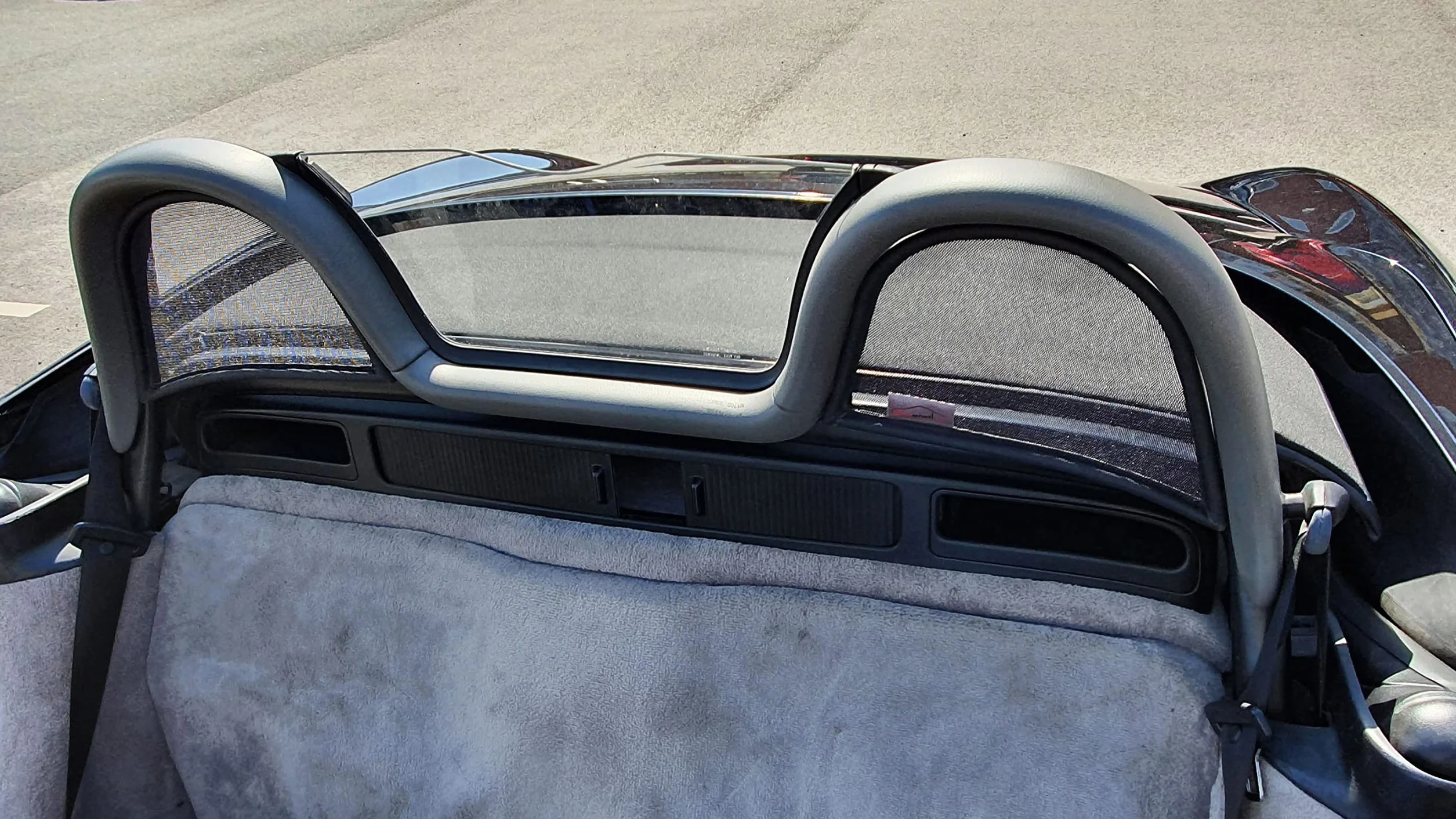 Airax deflettore del vento per Porsche Boxster Typ 986 Cabrio