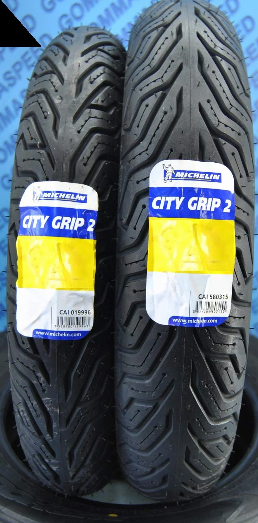 COPPIA GOMME TRENO MICHELIN CITY GRIP 120/70-15 140/70-14 YAMAHA XMAX X-MAX 250