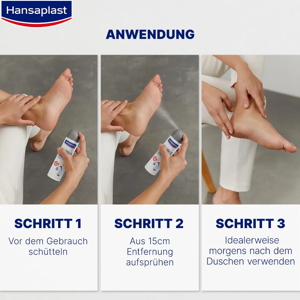 Hansaplast Fuß Spray Silver Active 150 ml