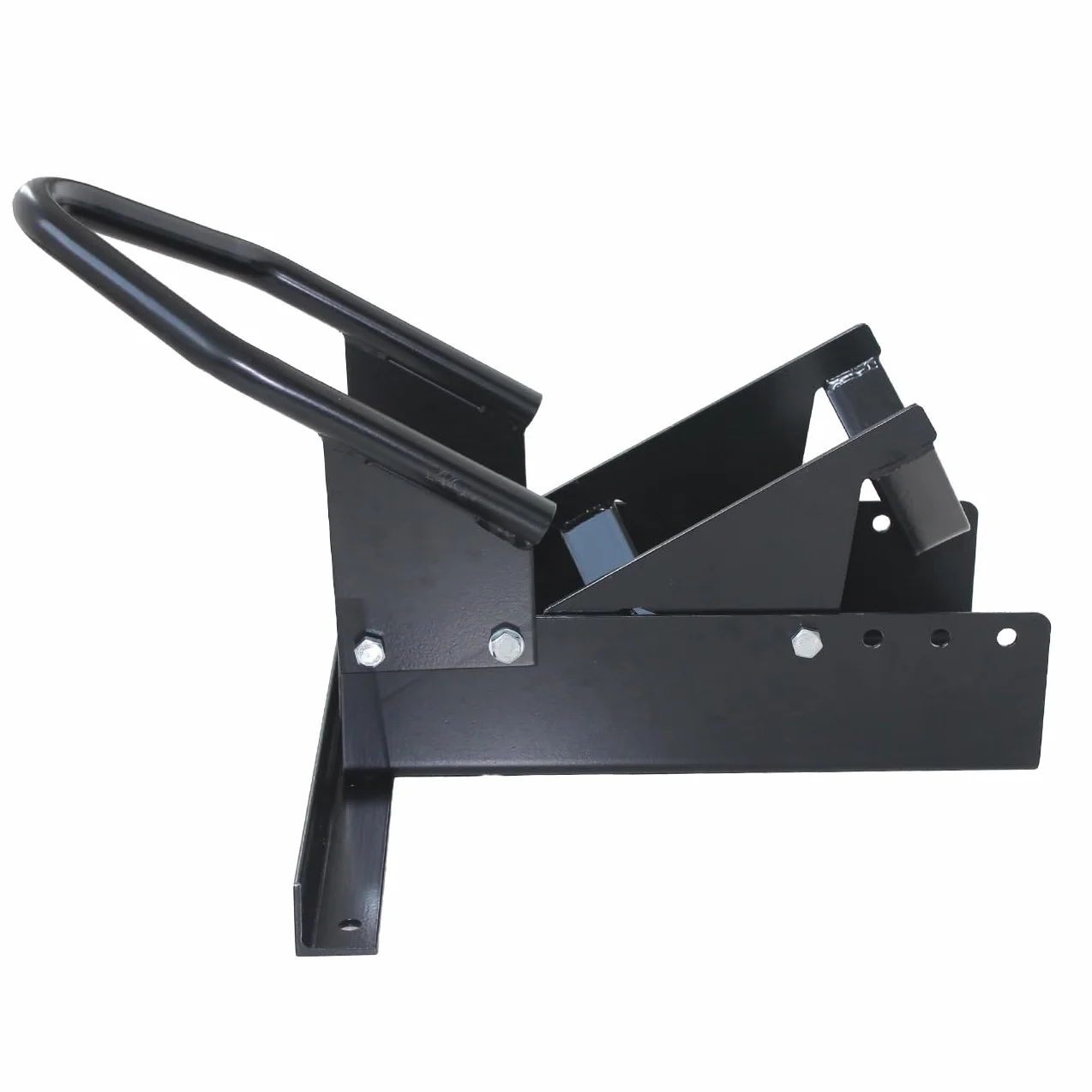 MaxxHaul 80077 - Cuneo ferma ruota standard per motocicletta con supporto girevole