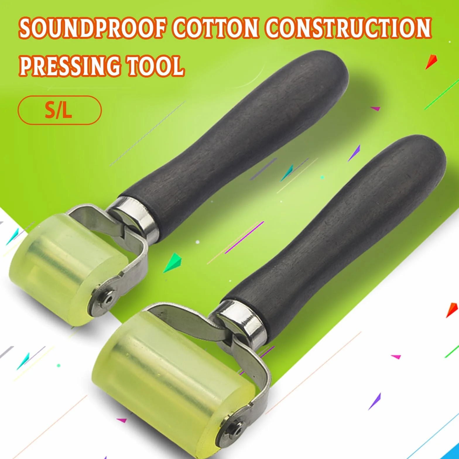 2 rulli di pressione per auto, isolamento acustico professionale, in silicone, per isolamento termico, per bordi e per saldatura di teloni in PVC