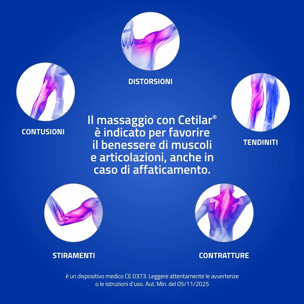 Cetilar Crema 50 ml Pharmanutra, Formula a base di esteri cetilici (CFA 7,5%) per articolazioni, muscoli e tendini
