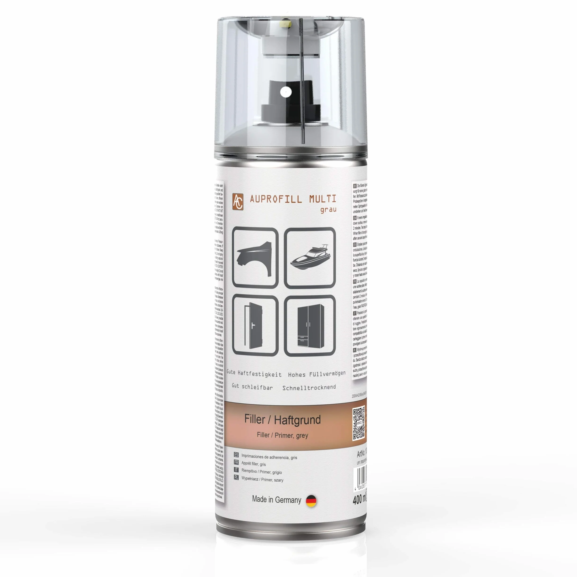 AUPROTEC Auprofil Multi Filler Base Adesiva Grigio 400 ML