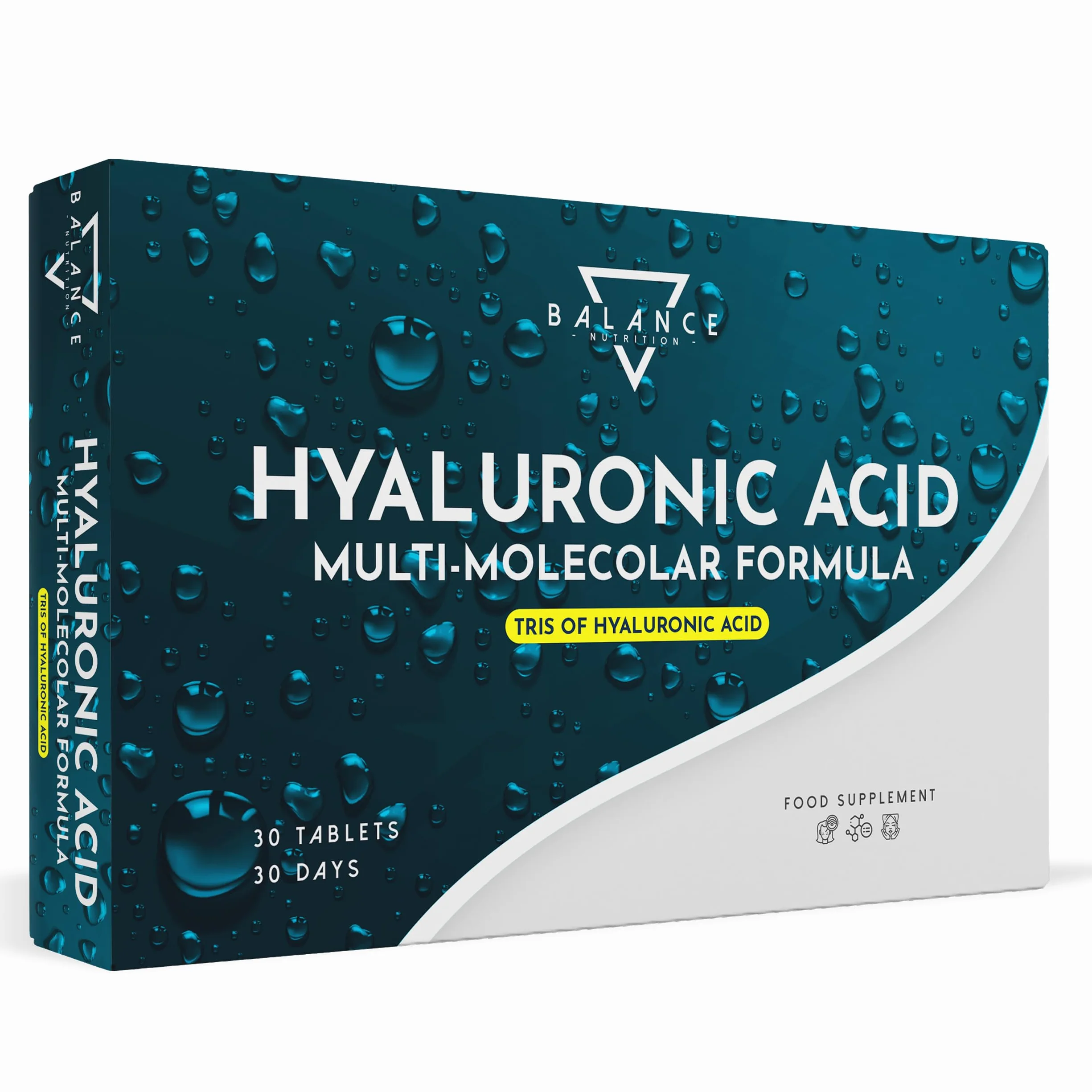 Acido Ialuronico Capsule 30 Capsule Vegetali Formula Multimolecolare Alti Dosaggi