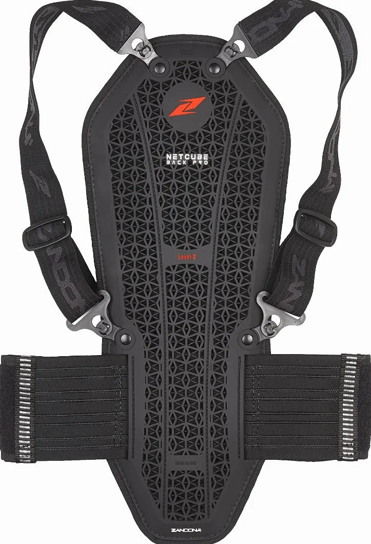 Zandonà NETCUBE BACK PRO x6 S (altezza 157/167cm, girovita 78/85cm), nero
