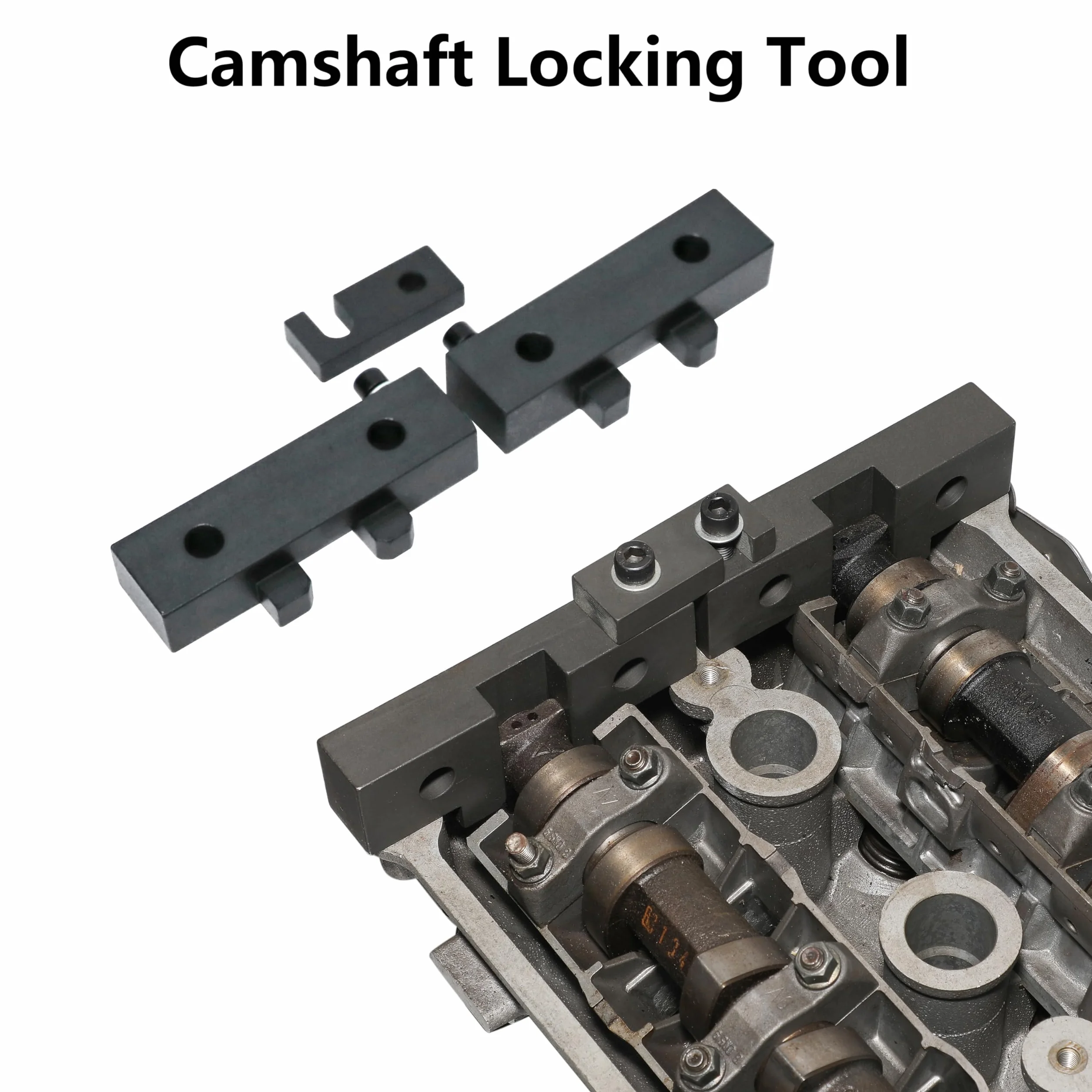 DPTOOL Kit Messa in Fase del Motore Strumenti Bloccaggio Allineamento Albero a Camme per BMW M52TU M54 M56