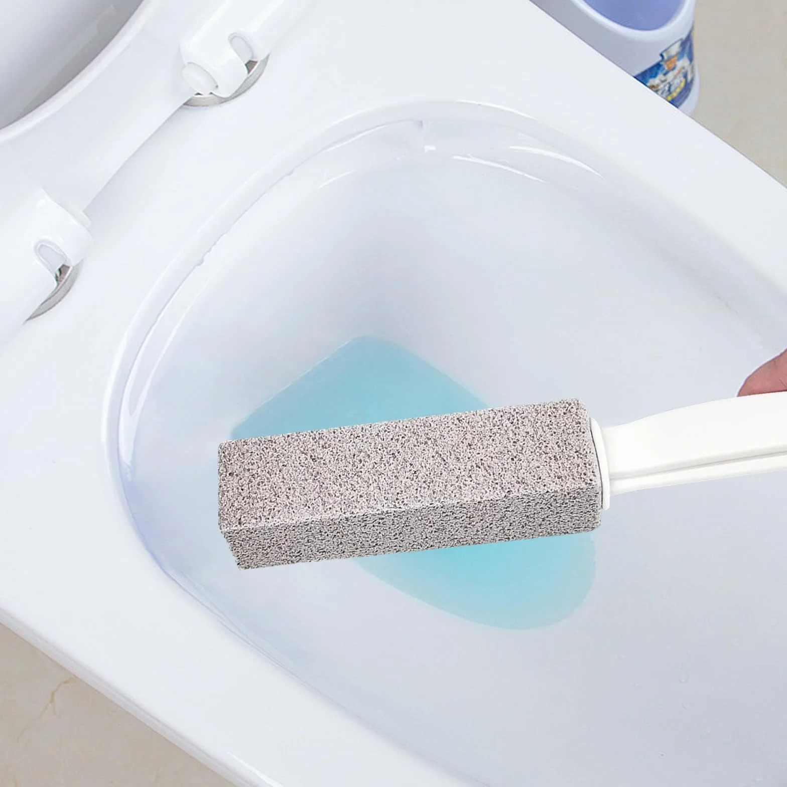 Pietra Pomice per WC con Manico, Cleaning Block 4 Pezzi per Bagno e Cucina